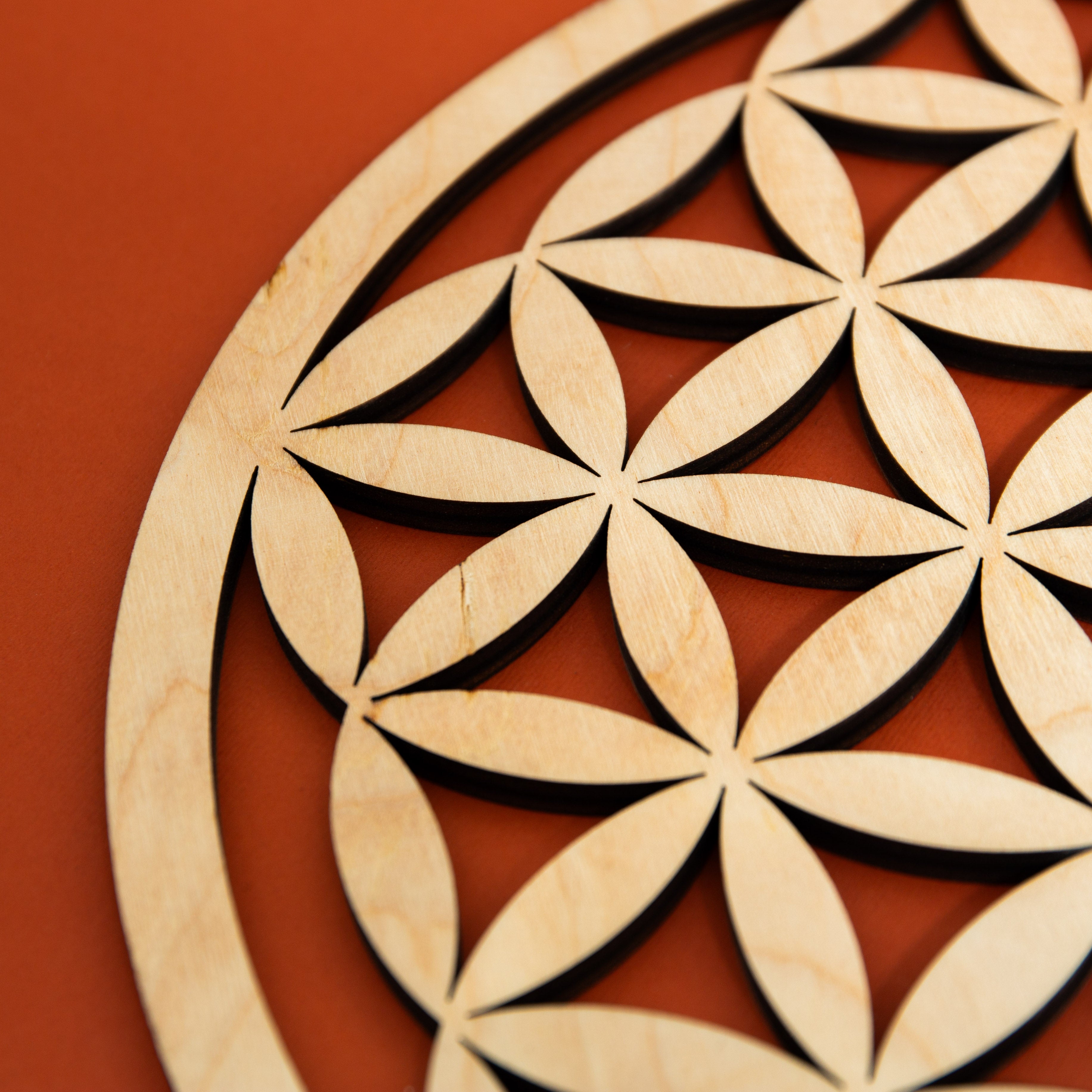 Flower of life - Wood