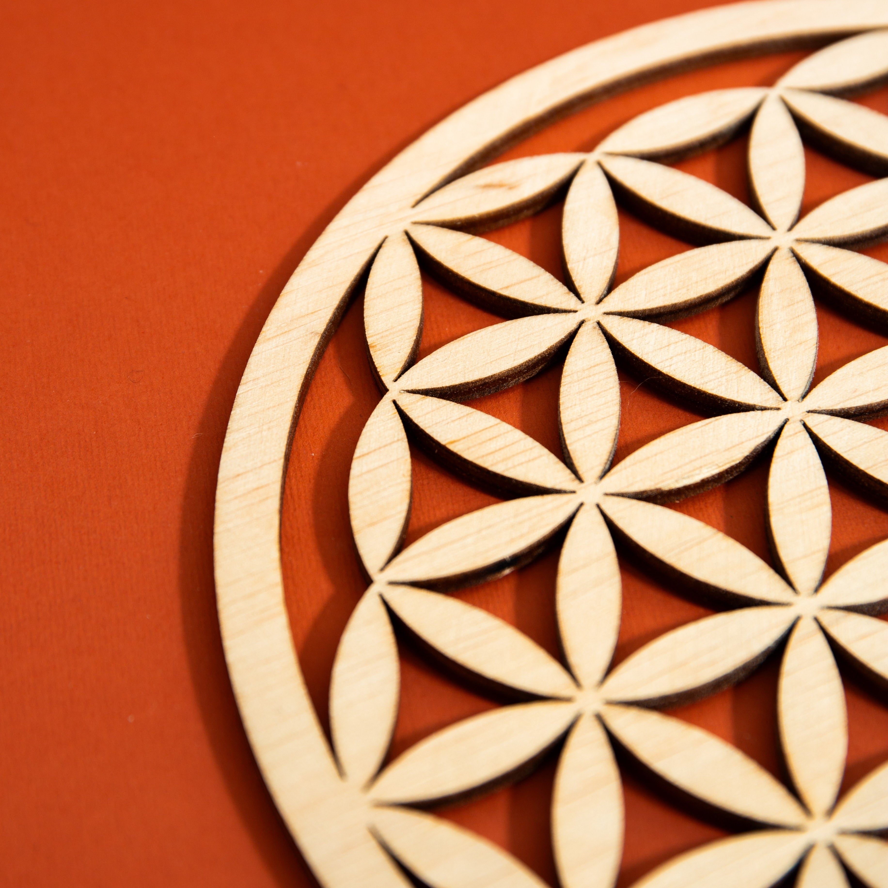 Flower of life - Wood