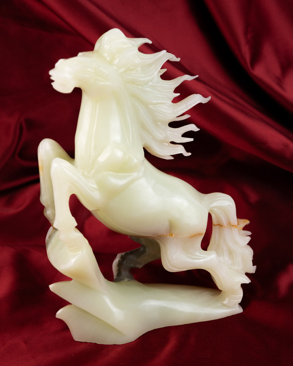 Ló Faragvány – Pakisztáni Onix / Aragonit - Horse Pakistani Onyx / Aragonite