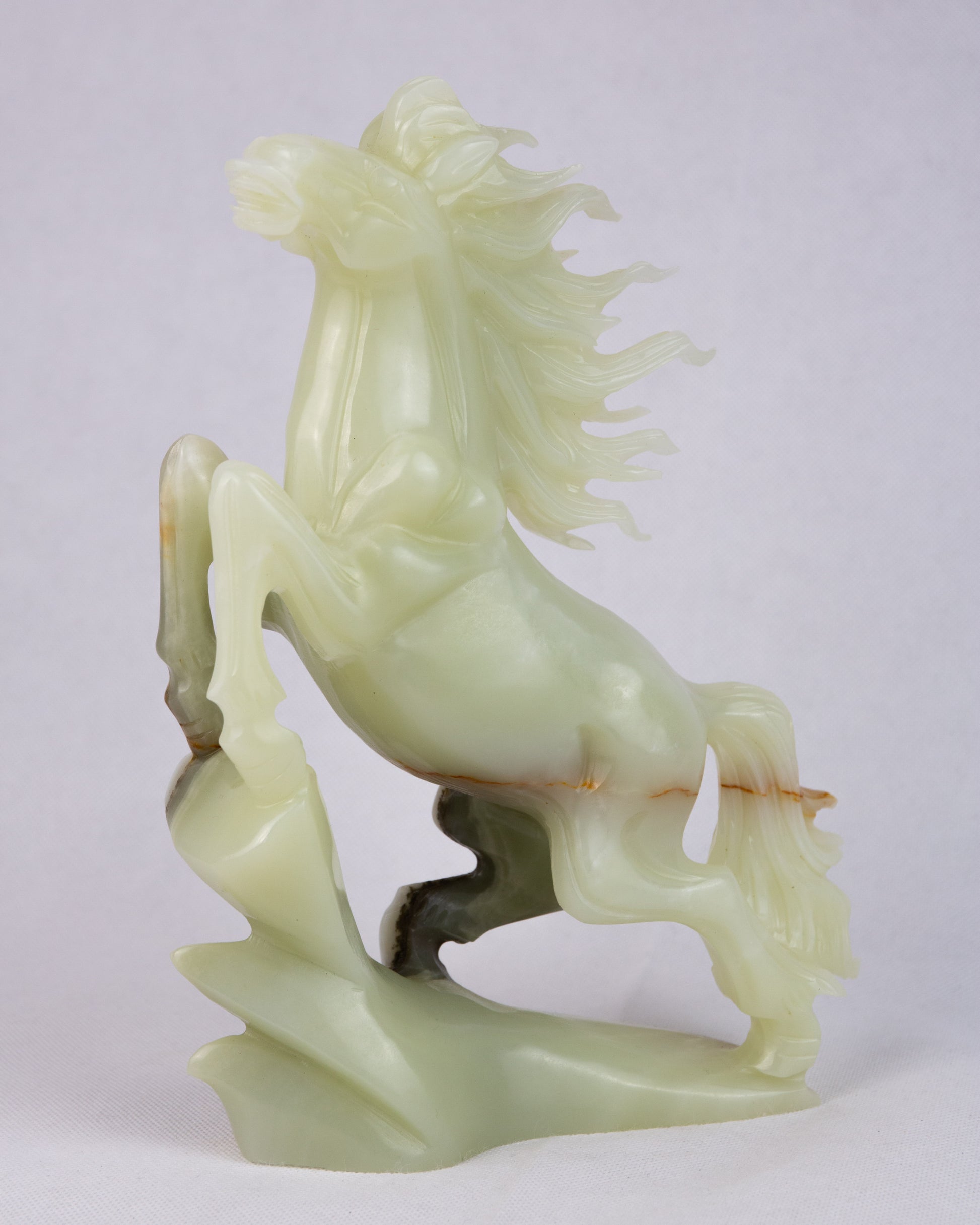 Ló Faragvány – Pakisztáni Onix / Aragonit - Horse Pakistani Onyx / Aragonite