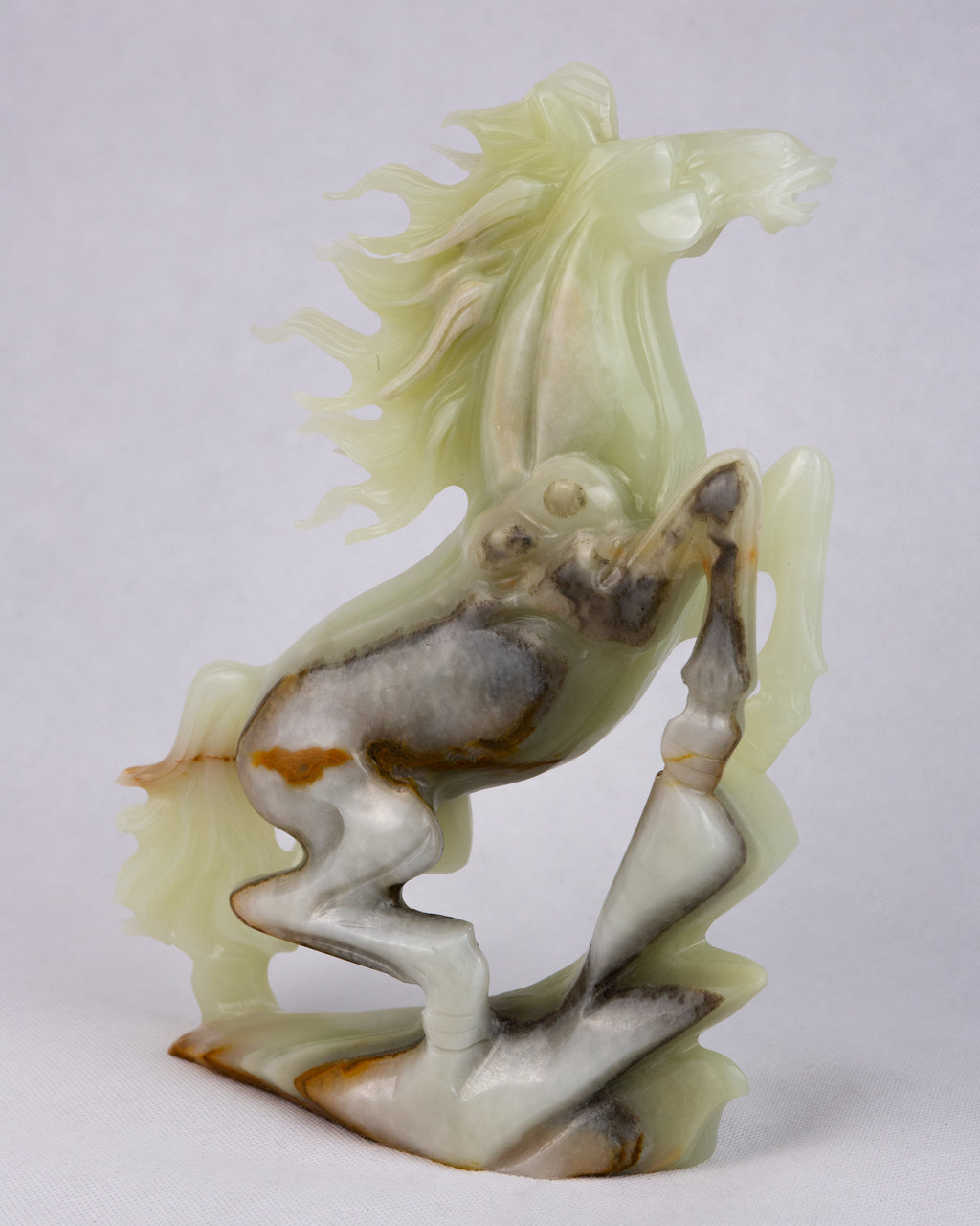 Ló Faragvány – Pakisztáni Onix / Aragonit - Horse Pakistani Onyx / Aragonite