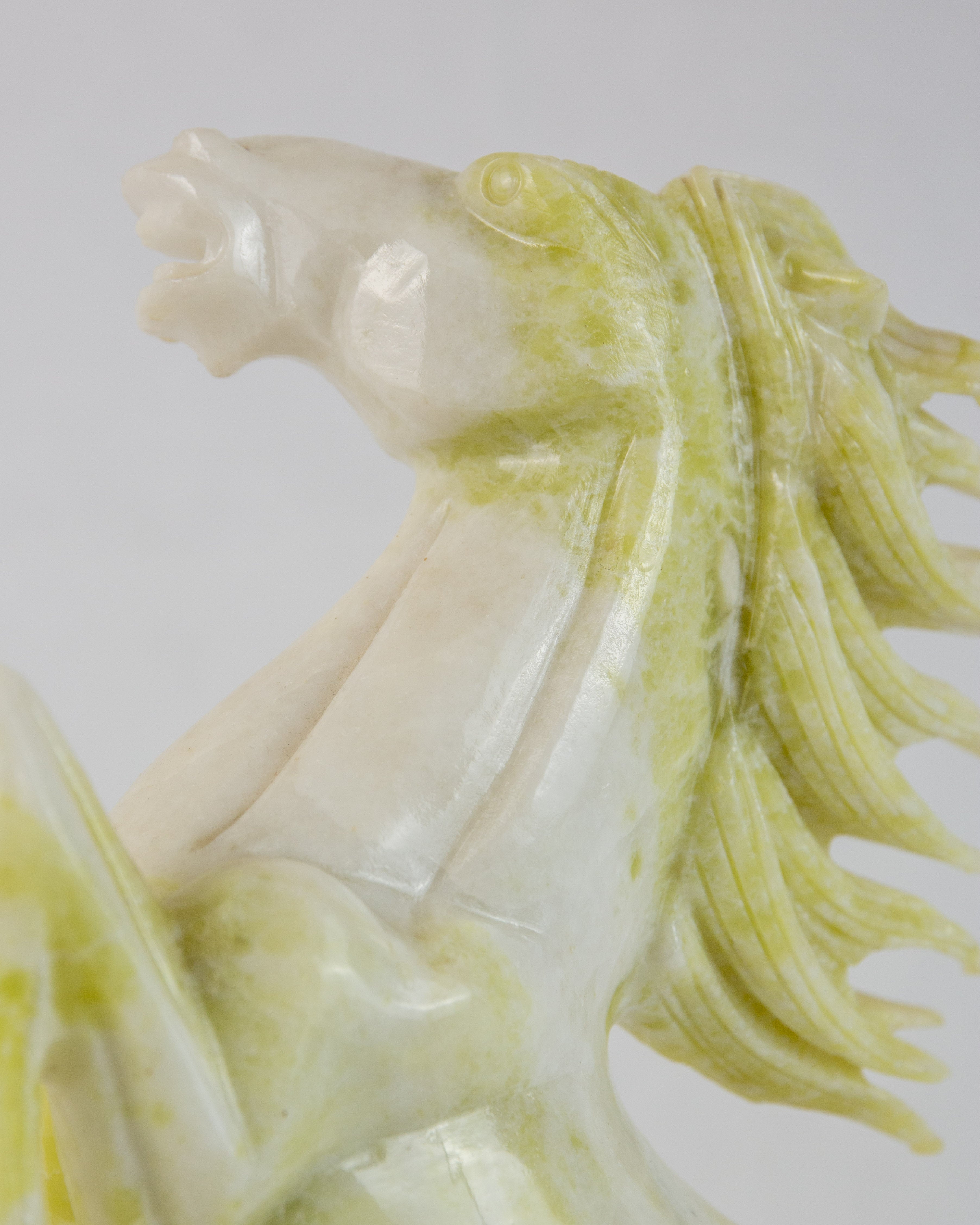 Ló Faragvány Szerpentinből / Horse Carving – Serpentine