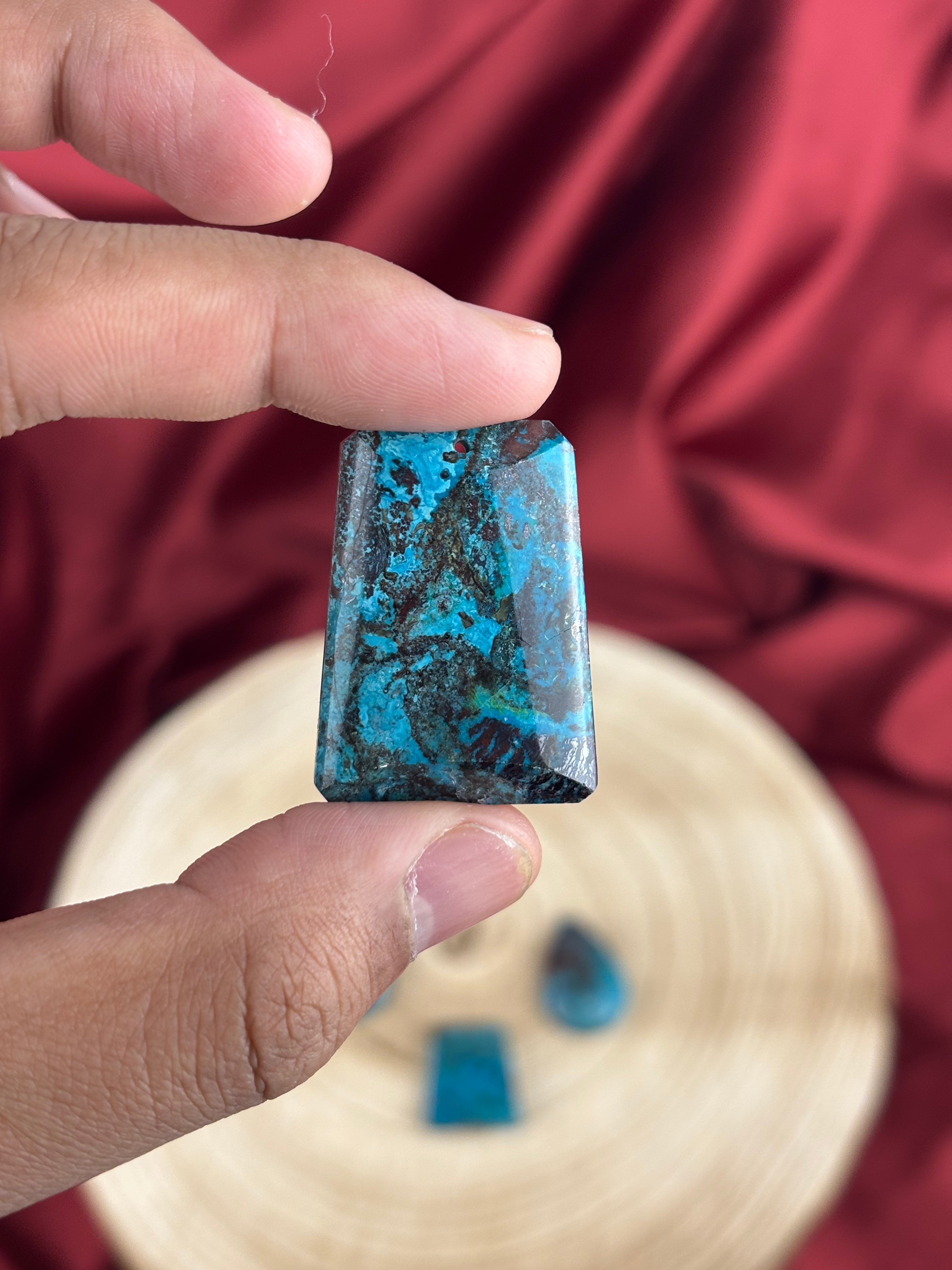 Chrysocolla medál A (11g)