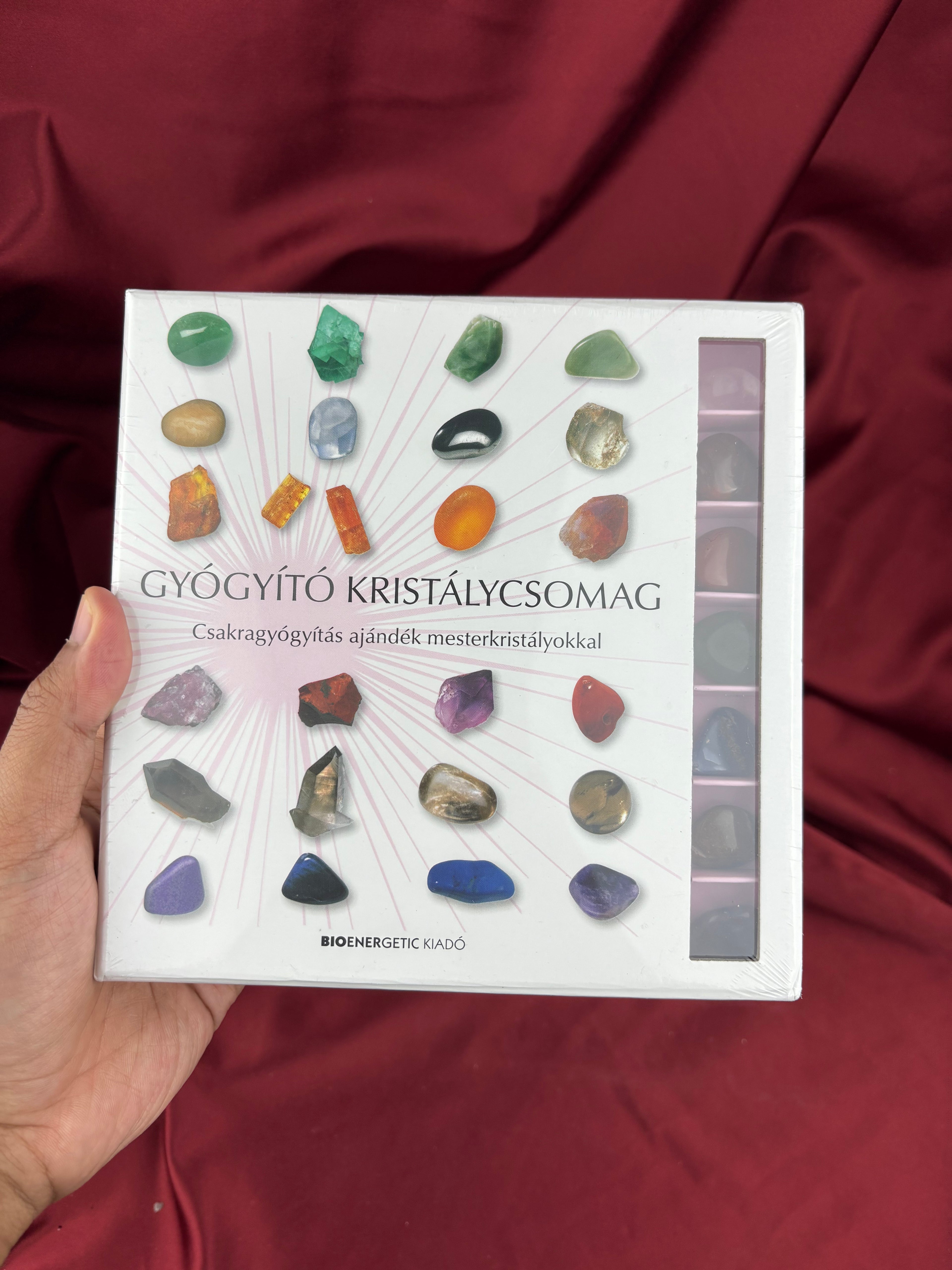 Gyógyító kristálycsomag - Csakragyógyítás ajándék mesterkristályokkal