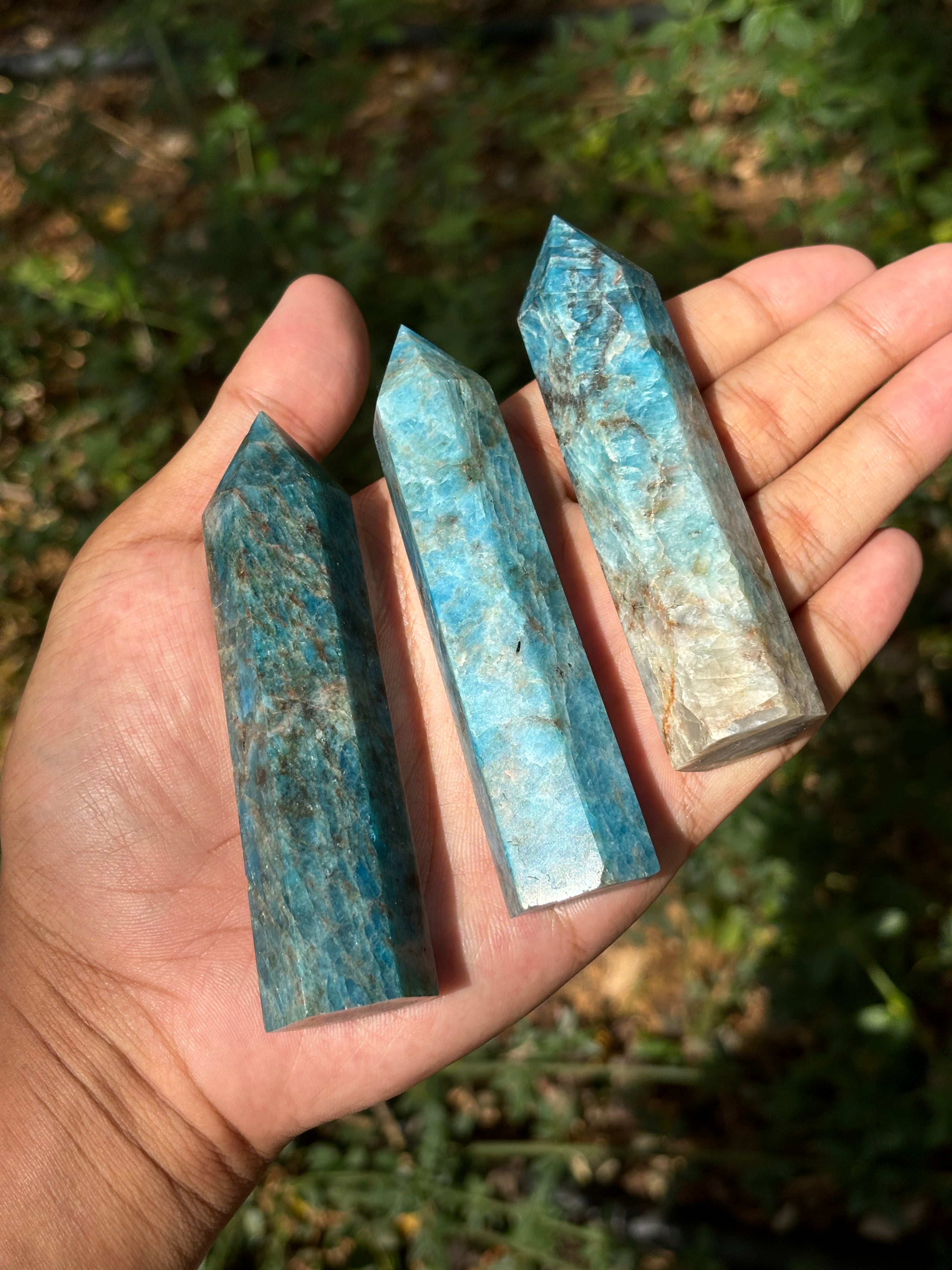 Apatite Point / Apatite Torony (8-9cm)