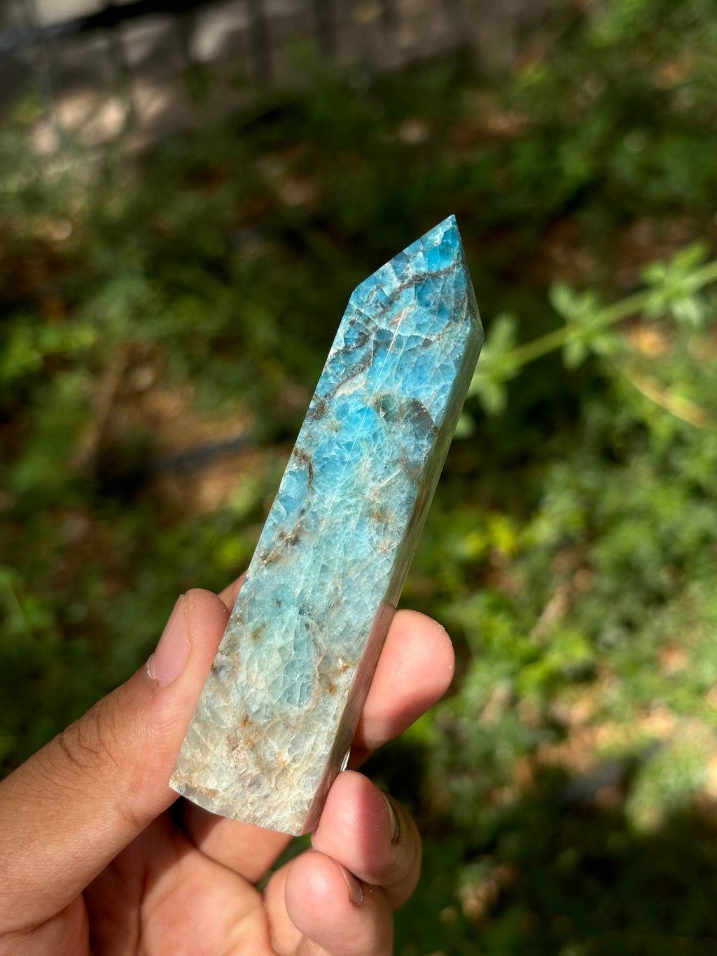 Apatite Point / Apatite Torony (8-9cm)