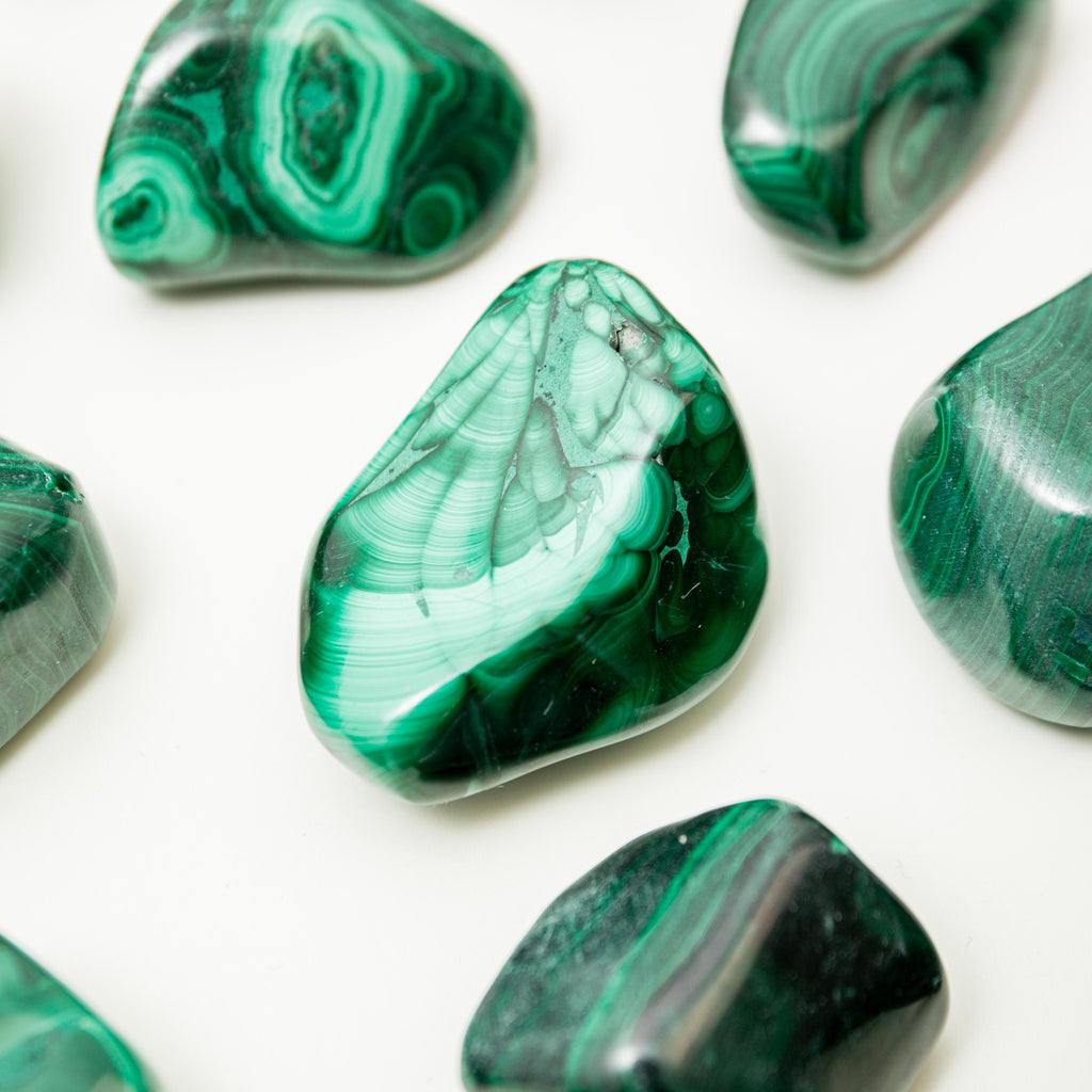 Malachite Tumble Stone - 3-4cm