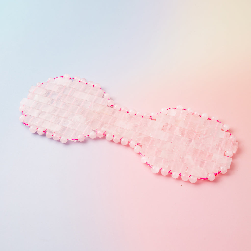 Rose Quartz Eye Mask