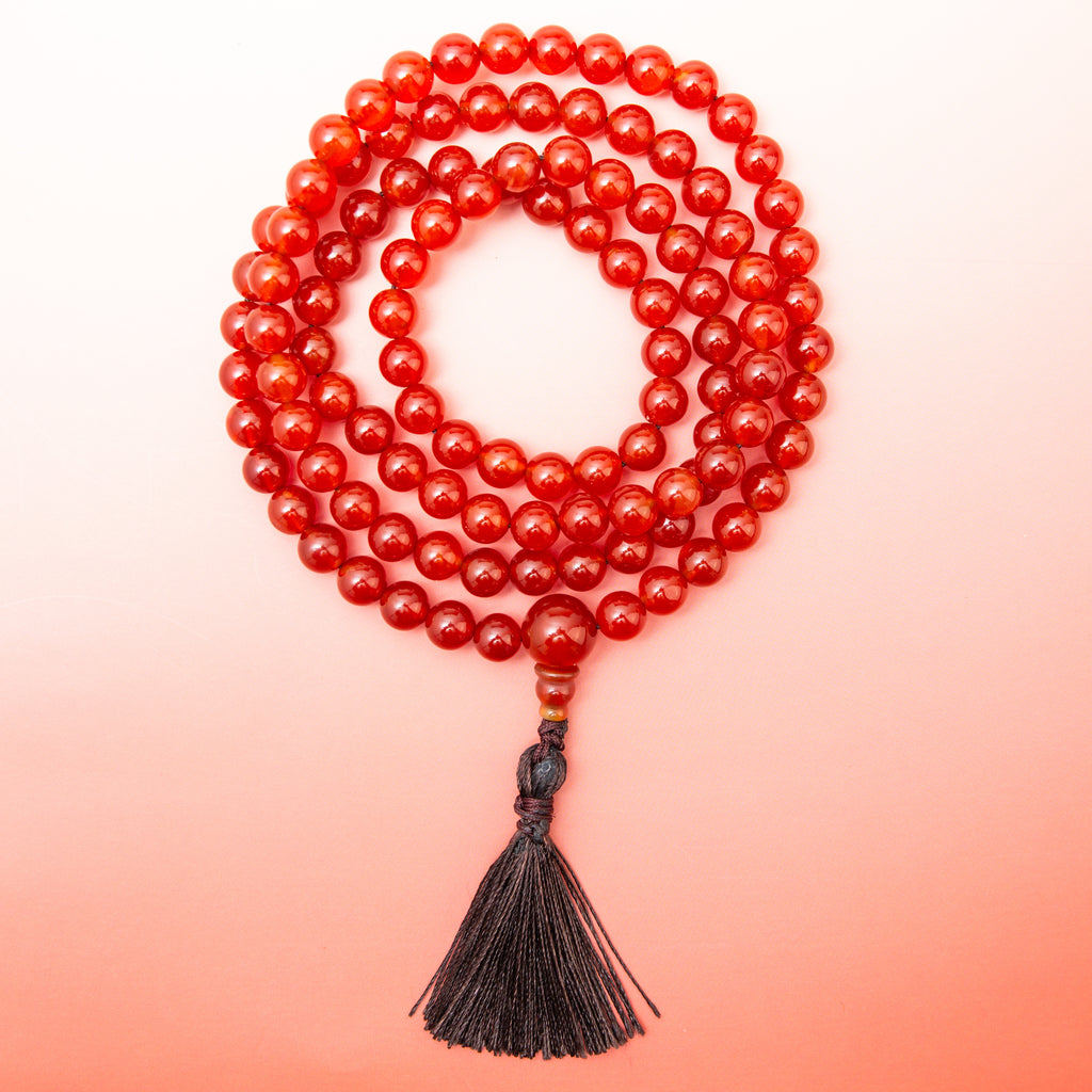 Carnelian Mala - 42cm
