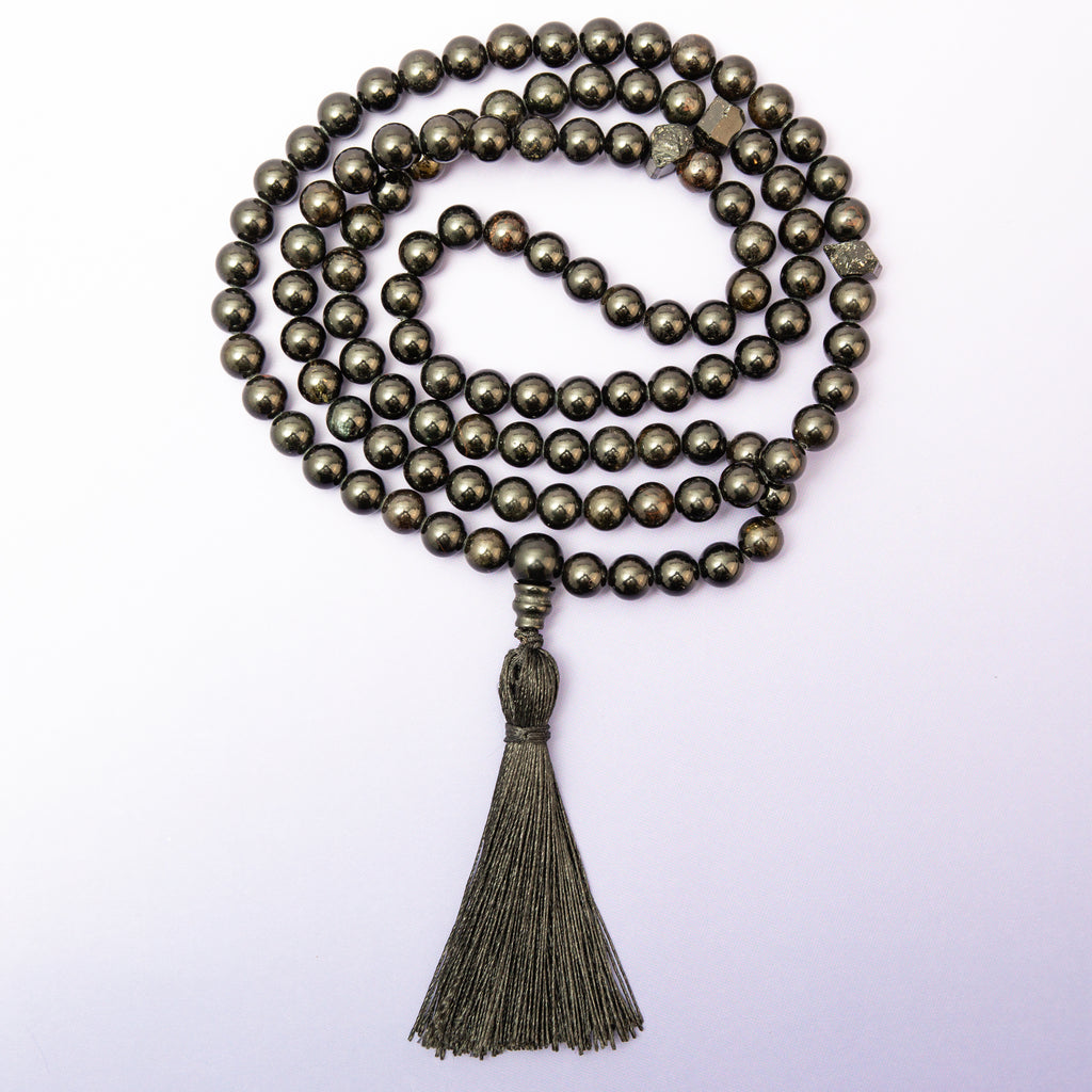 Black Turmaline "AA" Mala - 46cm