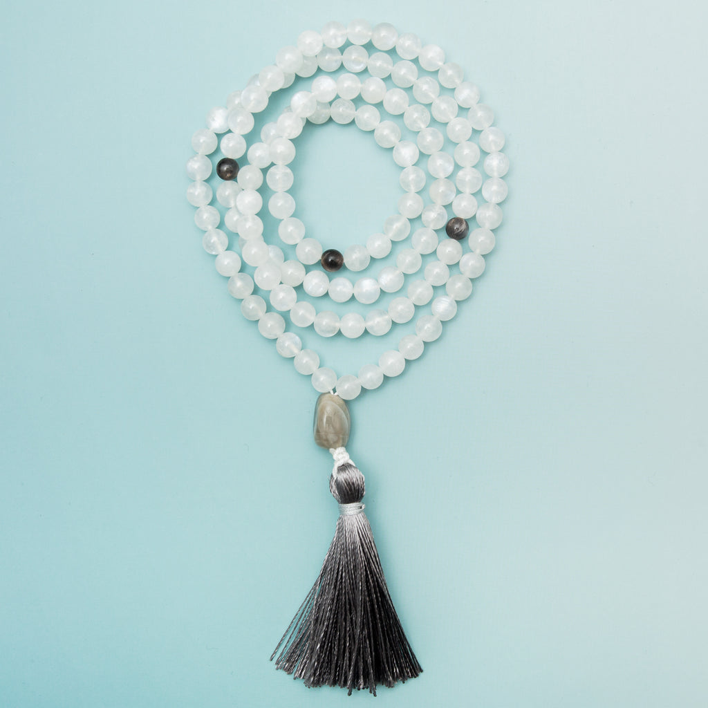 Moonstone Mala - 42cm