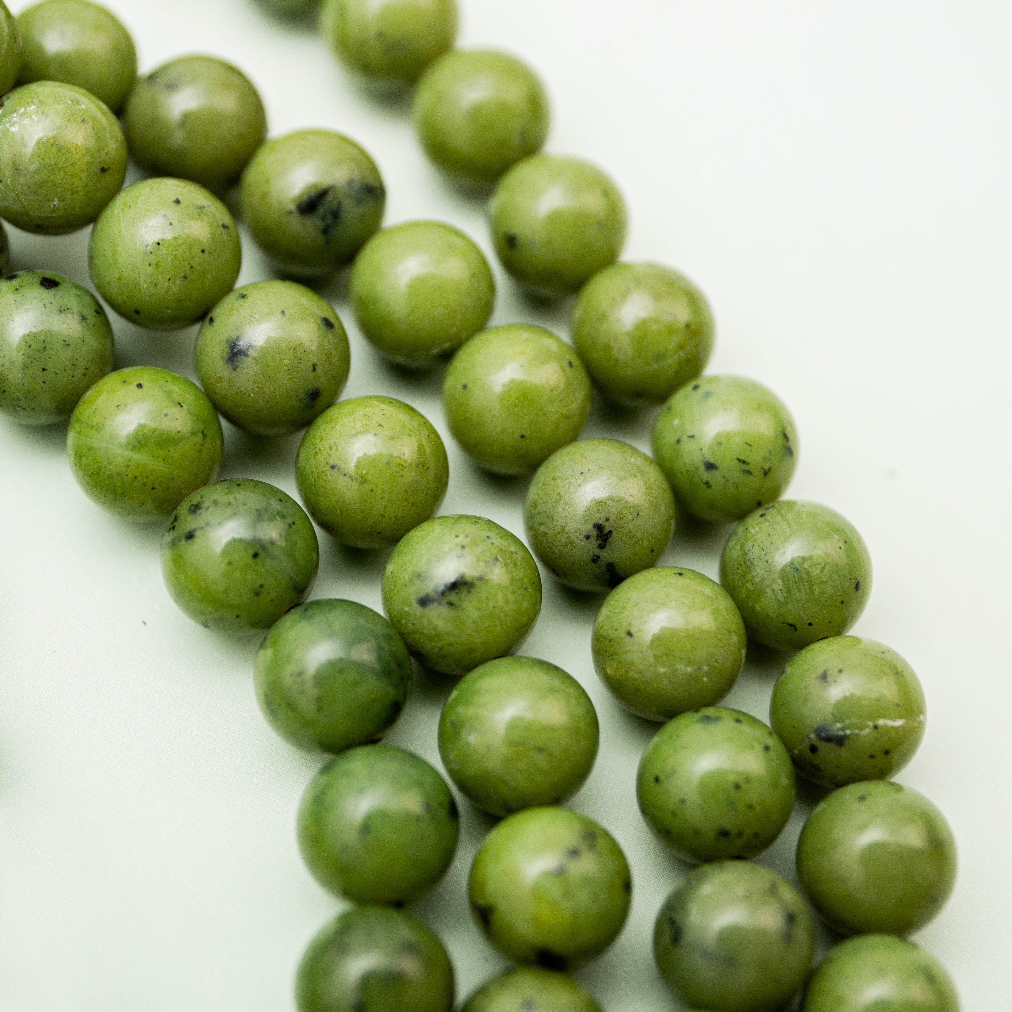 Nephrite Jade Mala - 43cm