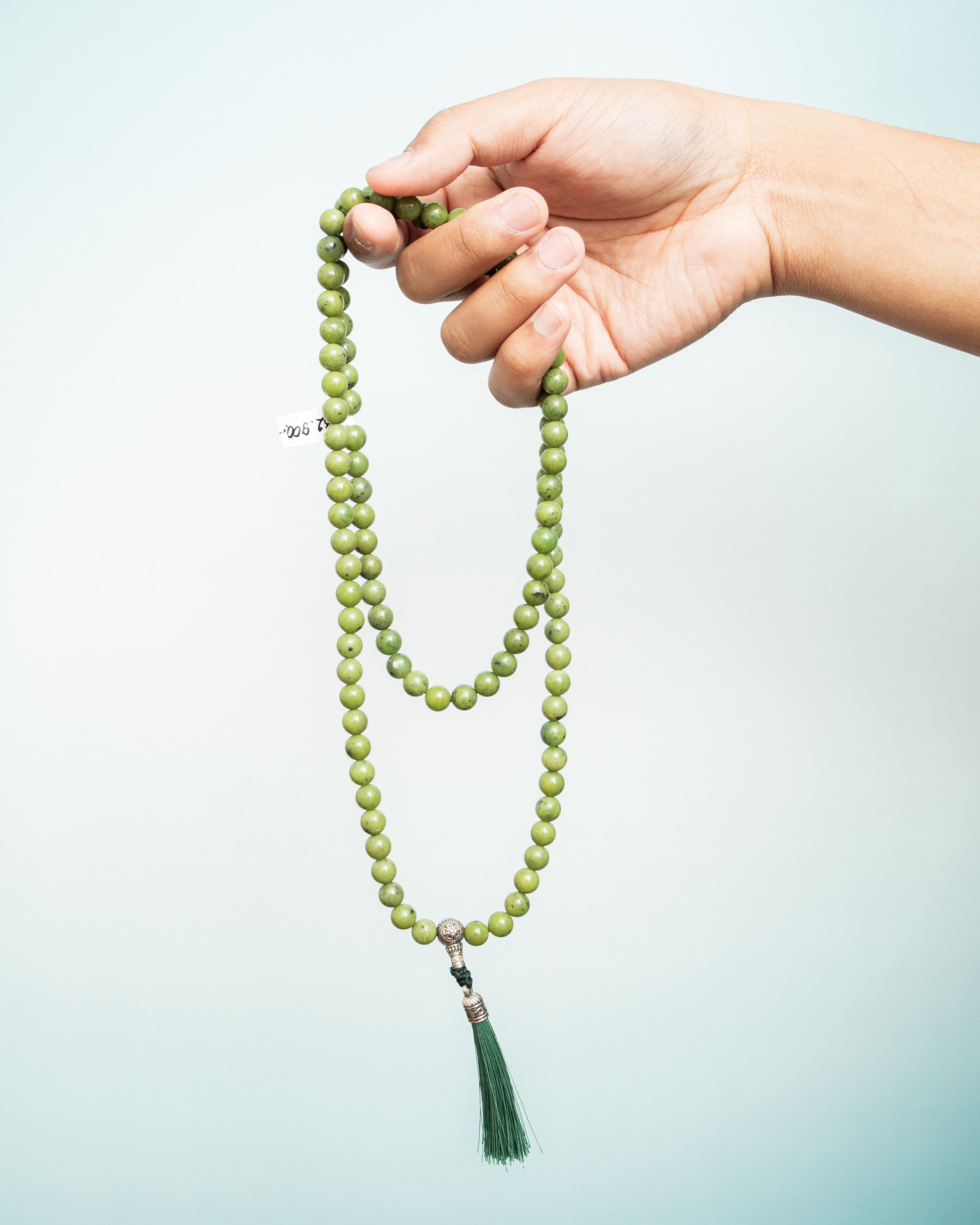 Nephrite Jade Mala - 43cm