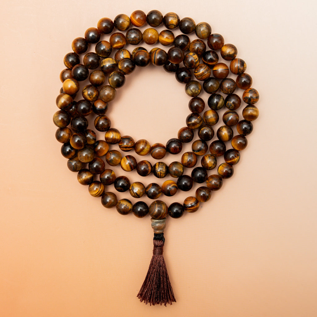 Tiger’s Eye Mala - 43cm