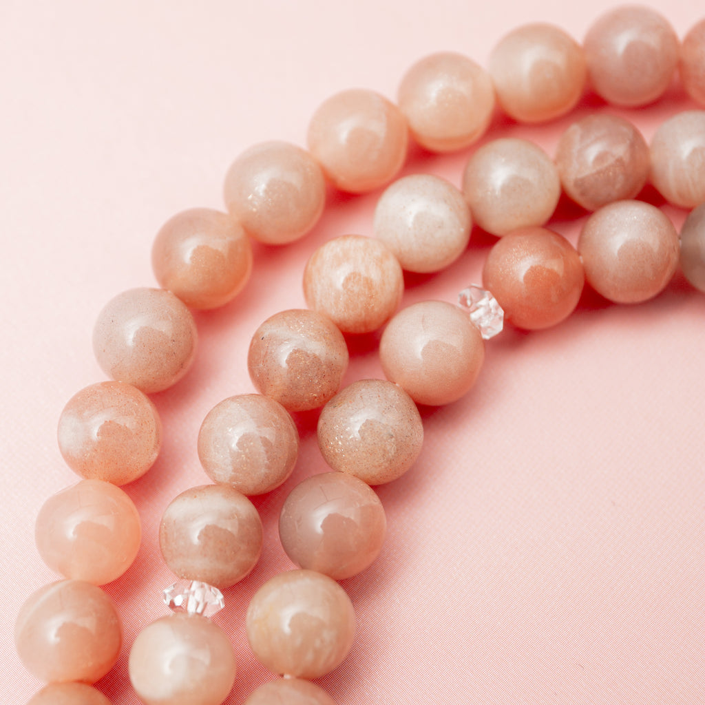 Moonstone Mala - 41cm