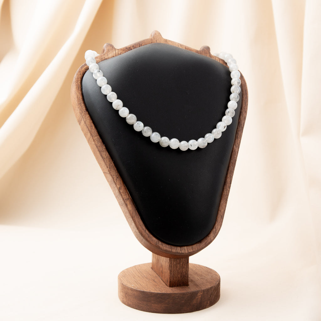 Nyaklánc - Labradorit "AA"  39cm 8mm