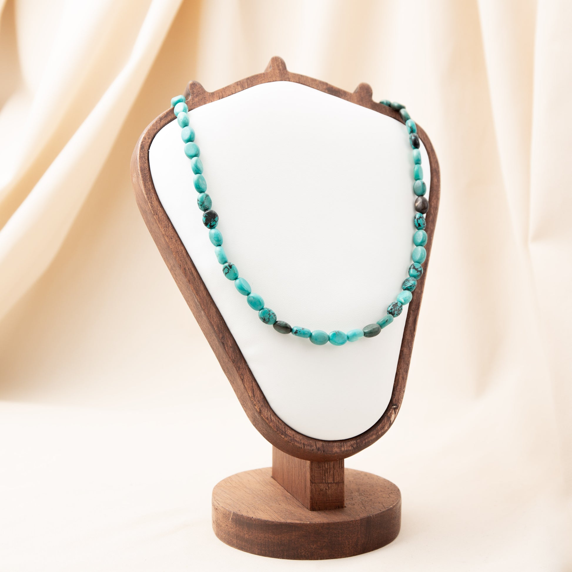 Nyaklánc - Türkiz 48cm / 7mm