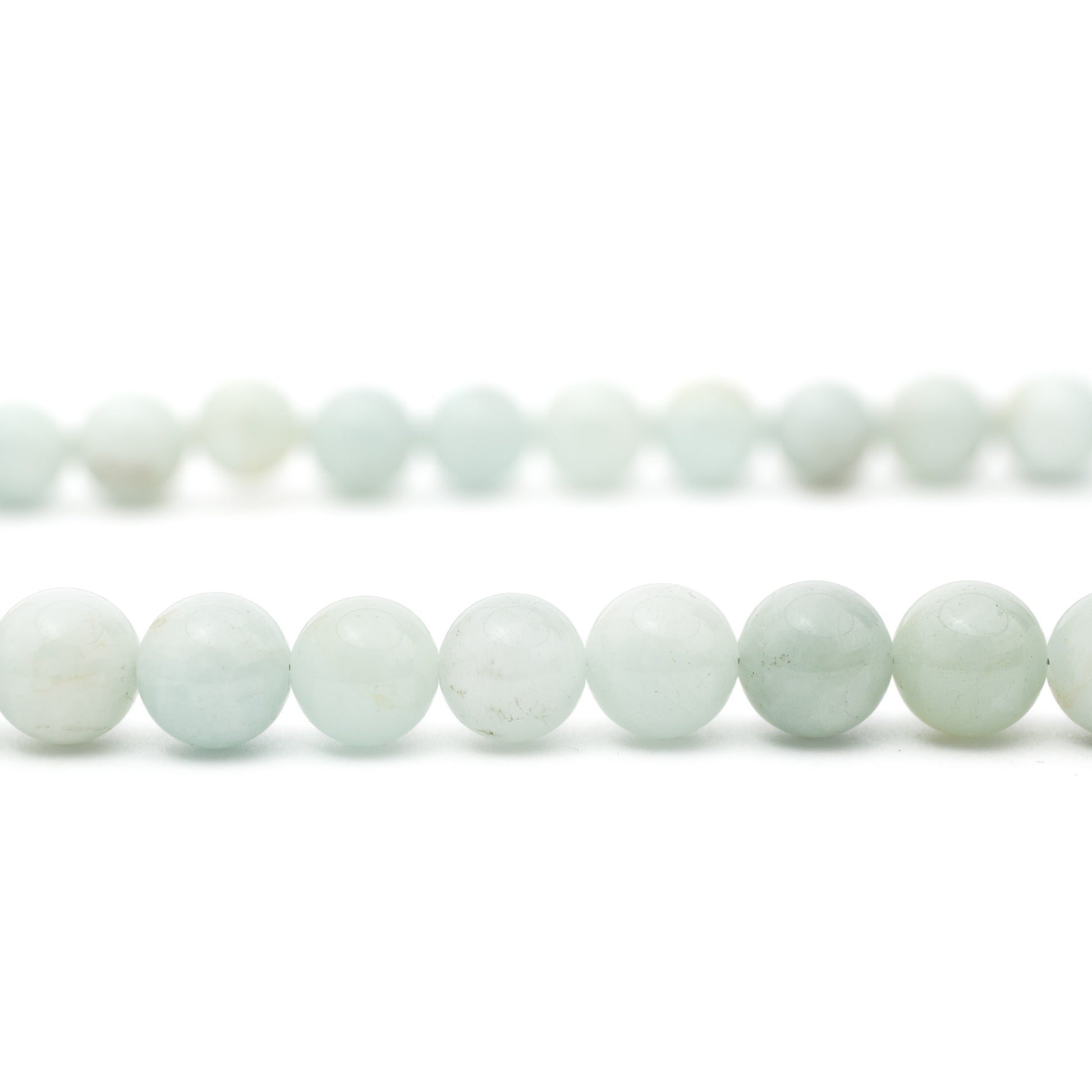 Nyaklánc - Akvamarin 43cm / 8mm