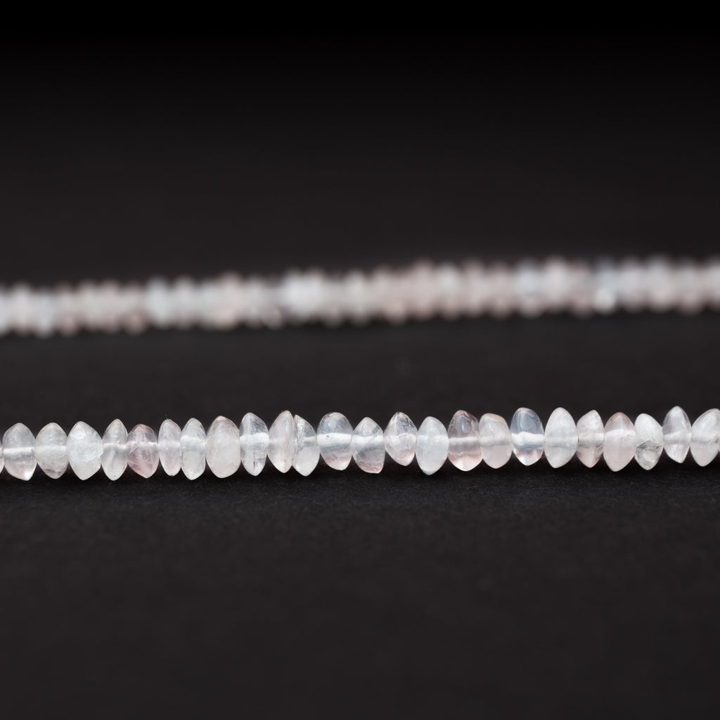 Nyaklánc - Rózsakvarc 49cm