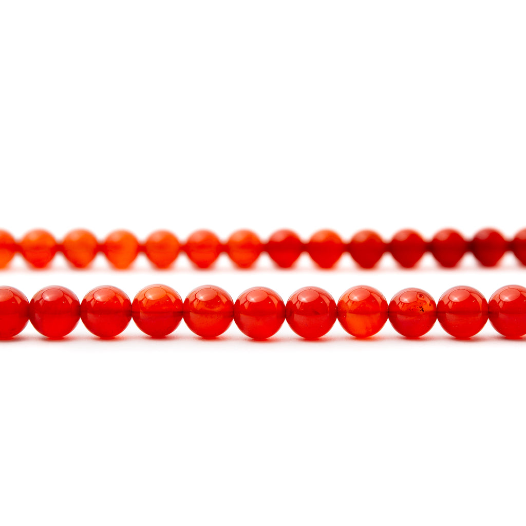 Nyaklánc - Karneol 42,5cm 8mm