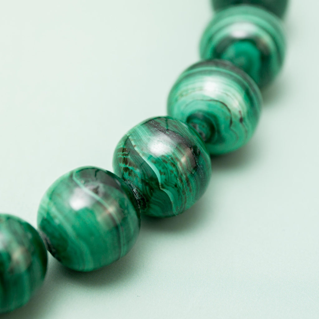 Malachite Necklace - 44cm/10mm