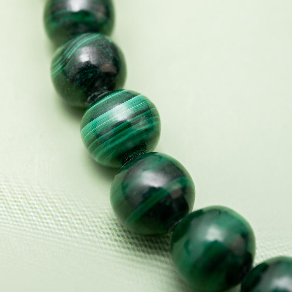 Malachite Necklace - 45cm/10mm