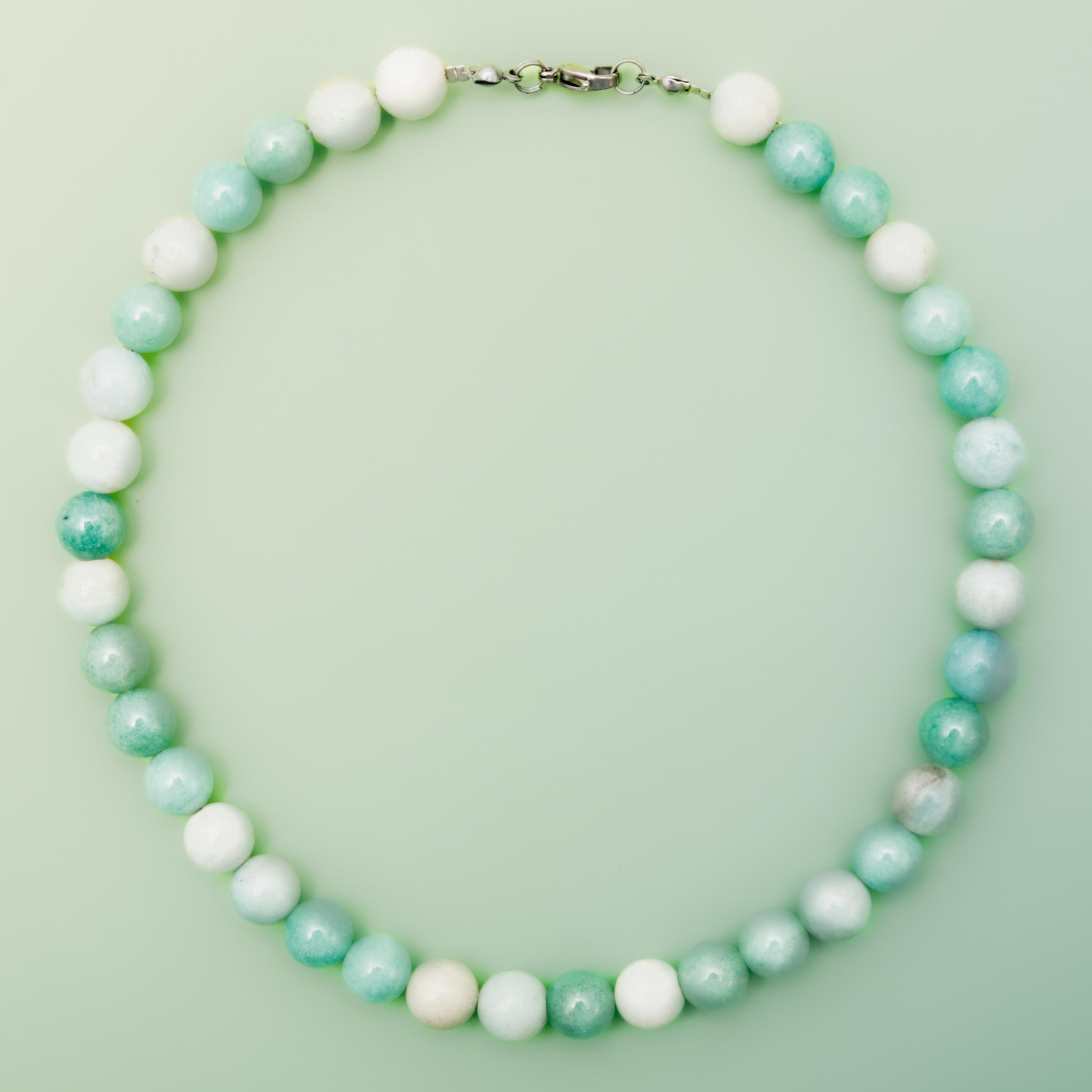 Amazonite Necklace - 40cm/10mm