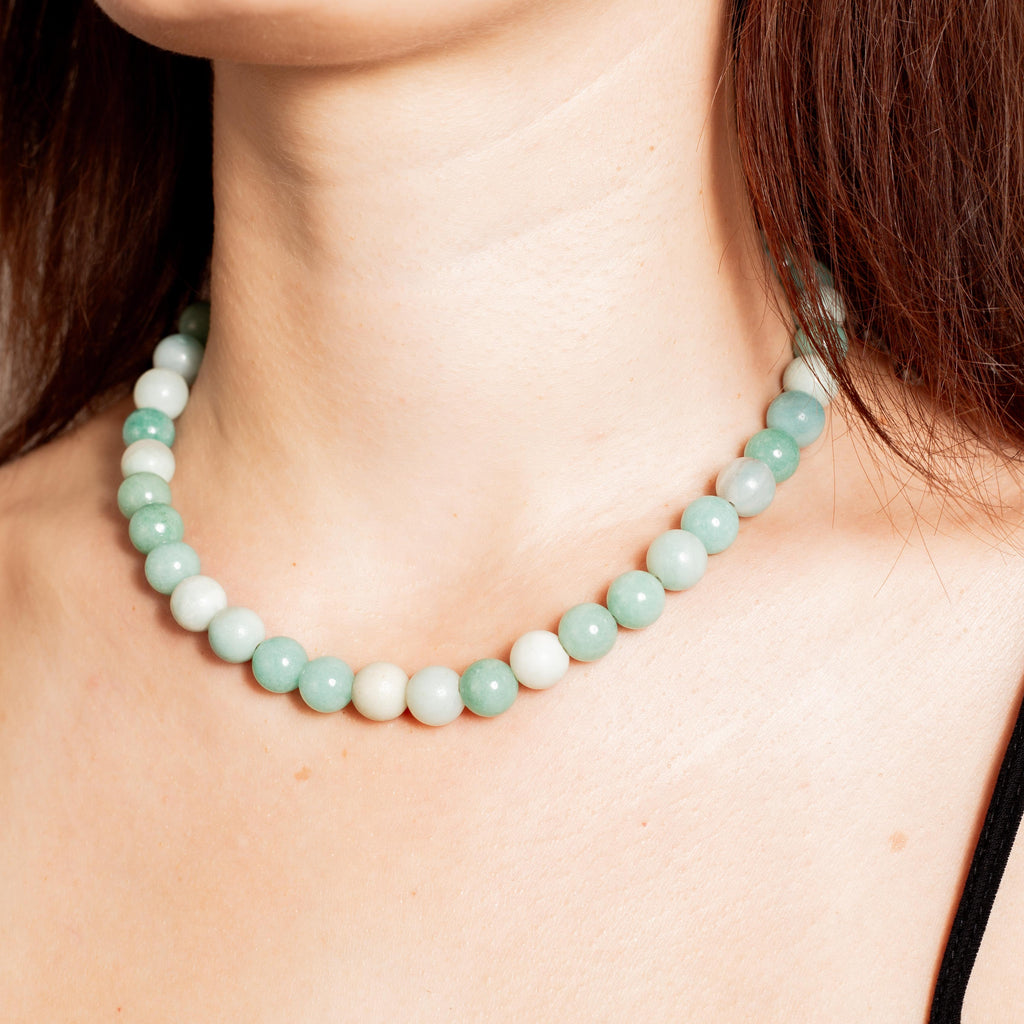 Amazonite Necklace - 40cm/10mm