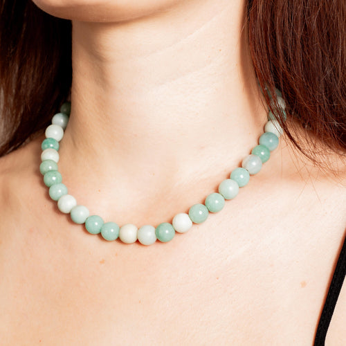 Amazonite Necklace - 40cm/10mm