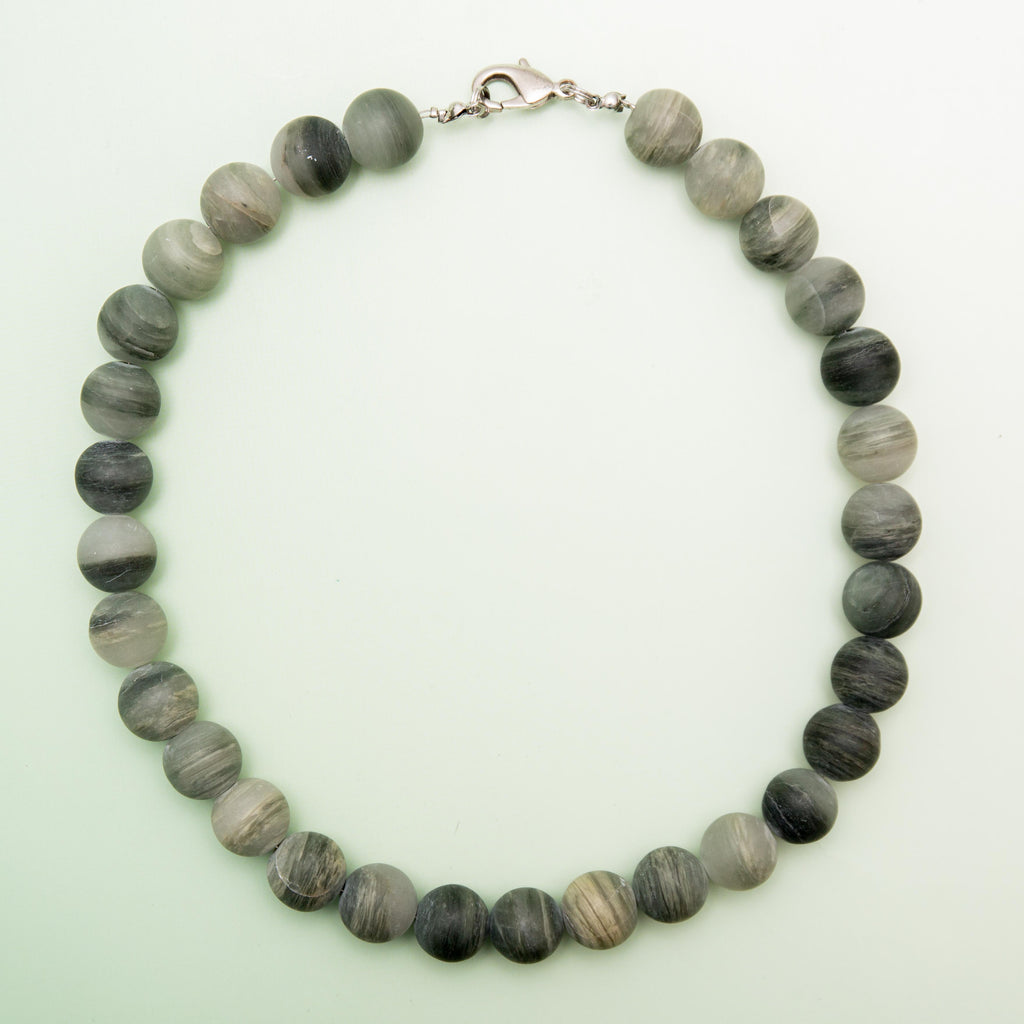 Infinite Serpentine Necklace - 45cm/13mm (Matt)