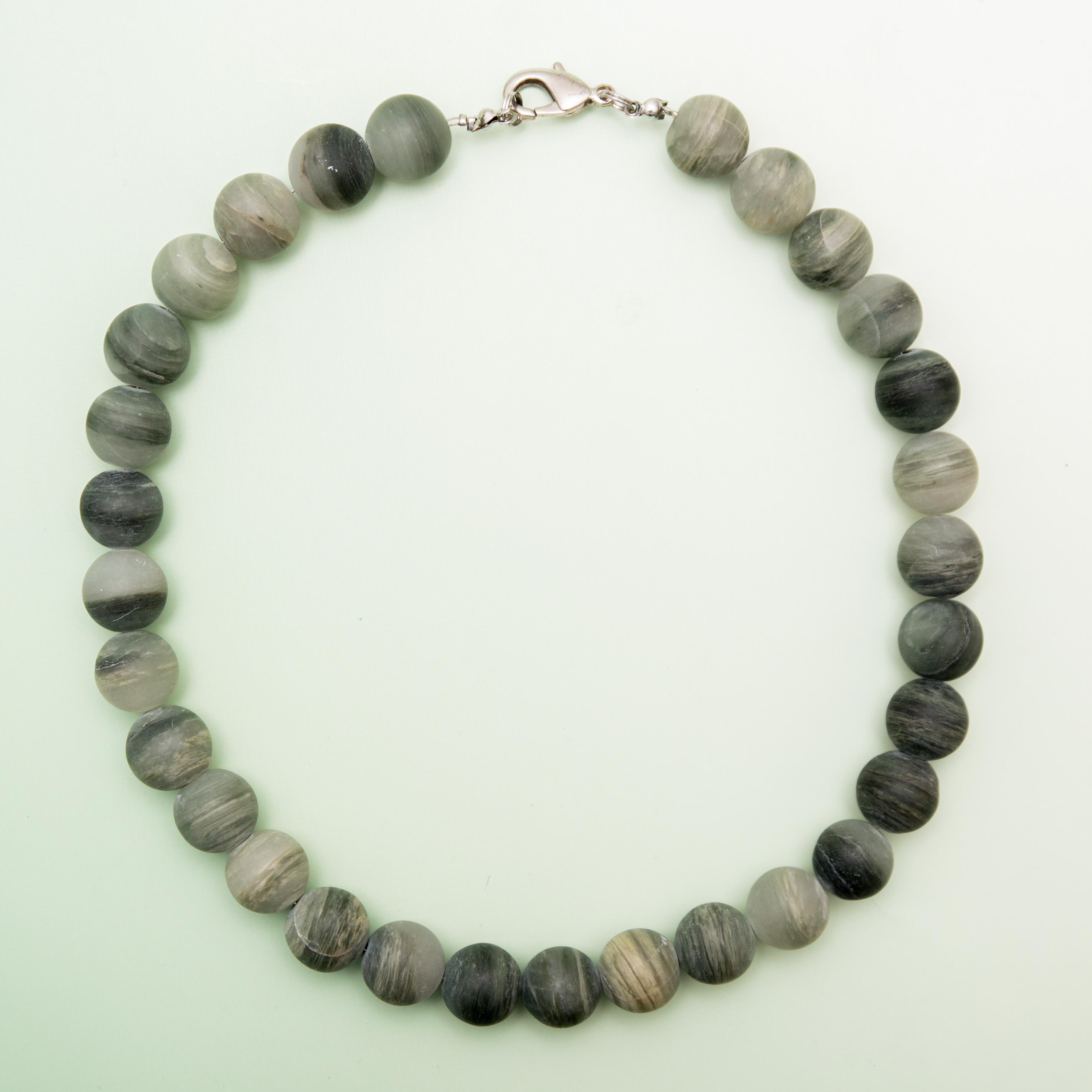 Infinite Serpentine Necklace - 45cm/13mm (Matt)