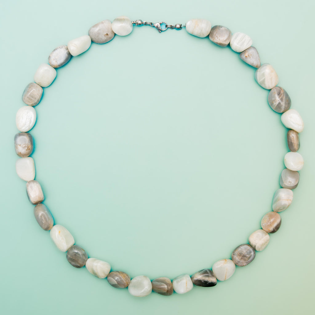 Moonstone Necklace - 53cm/1-2cm