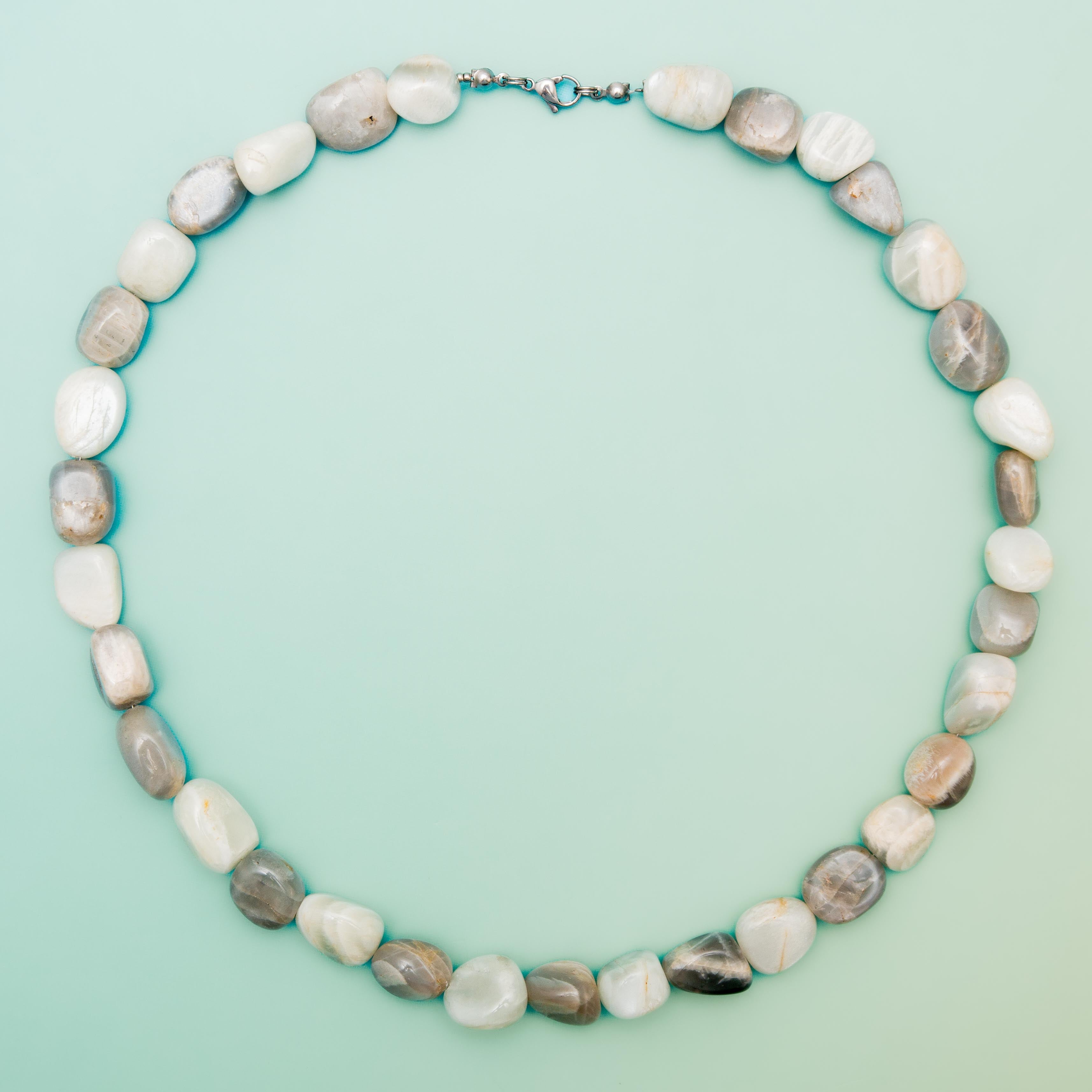 Moonstone Necklace - 53cm/1-2cm