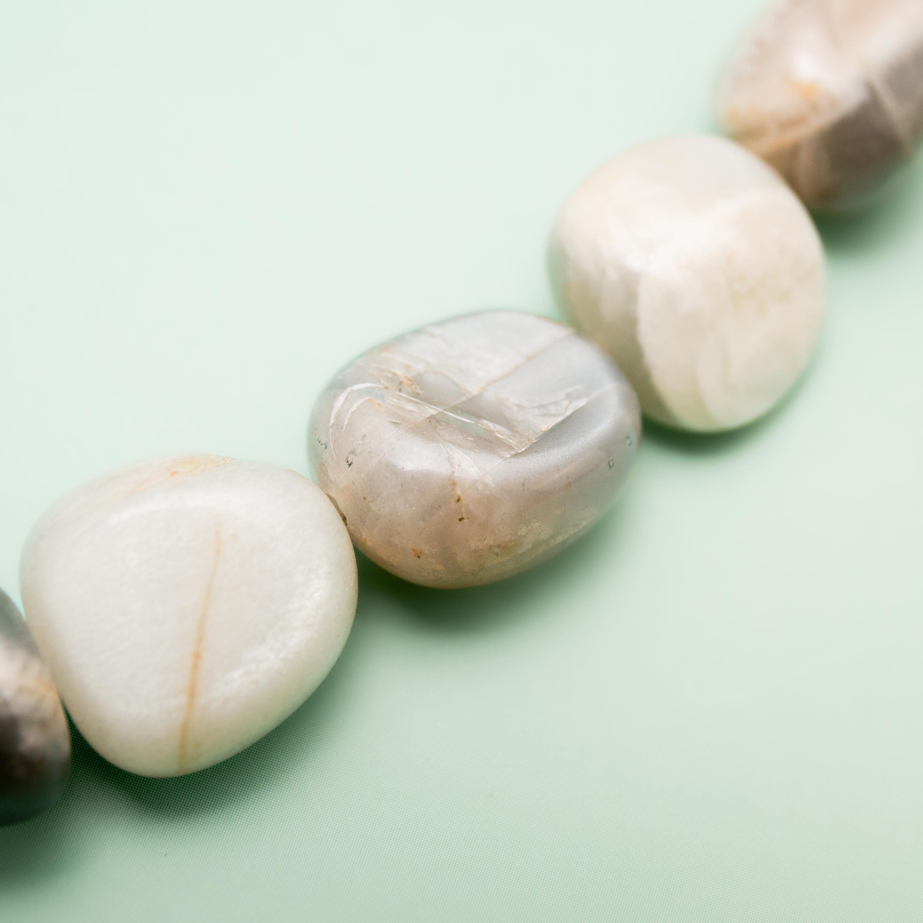 Moonstone Necklace - 53cm/1-2cm