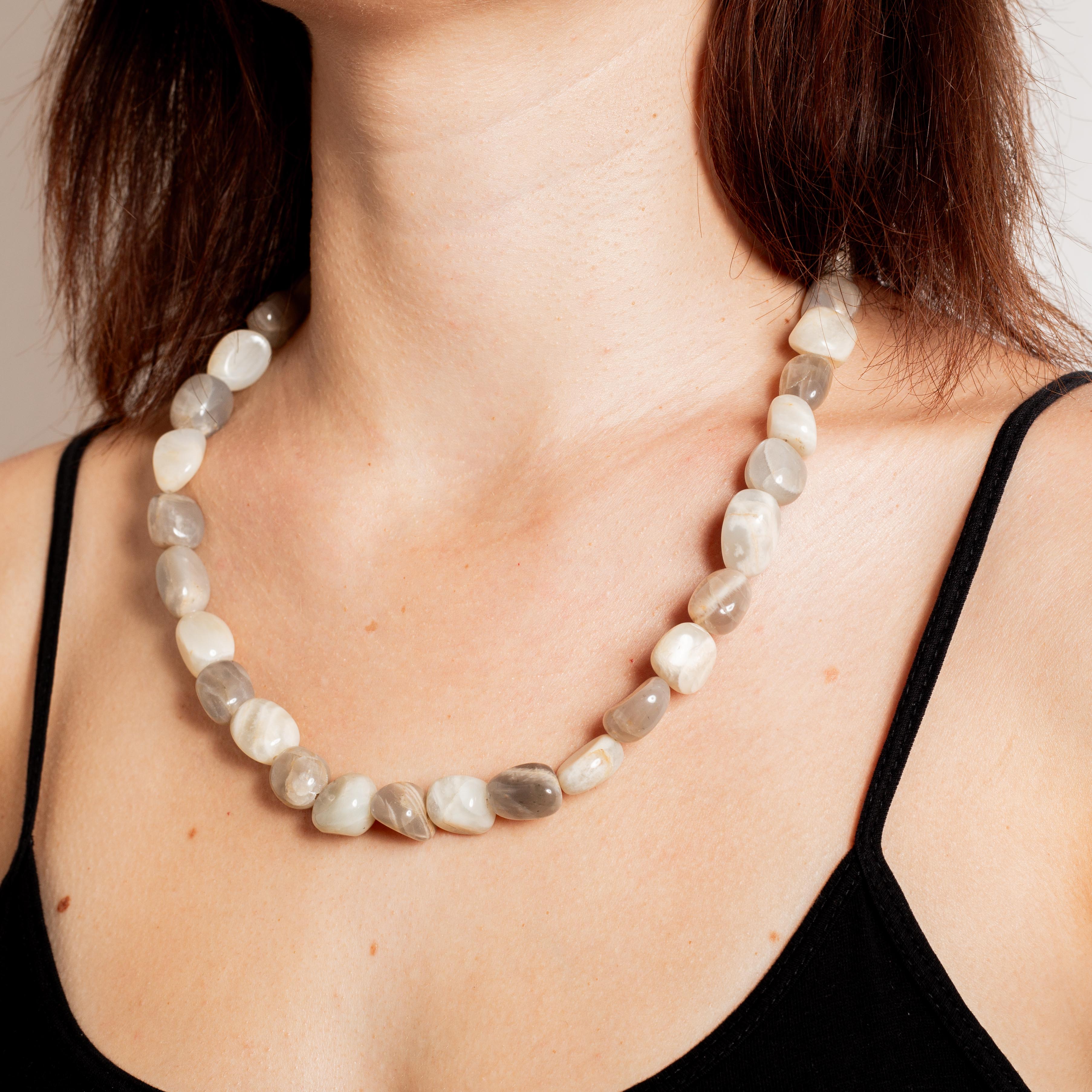 Moonstone Necklace - 53cm/1-2cm