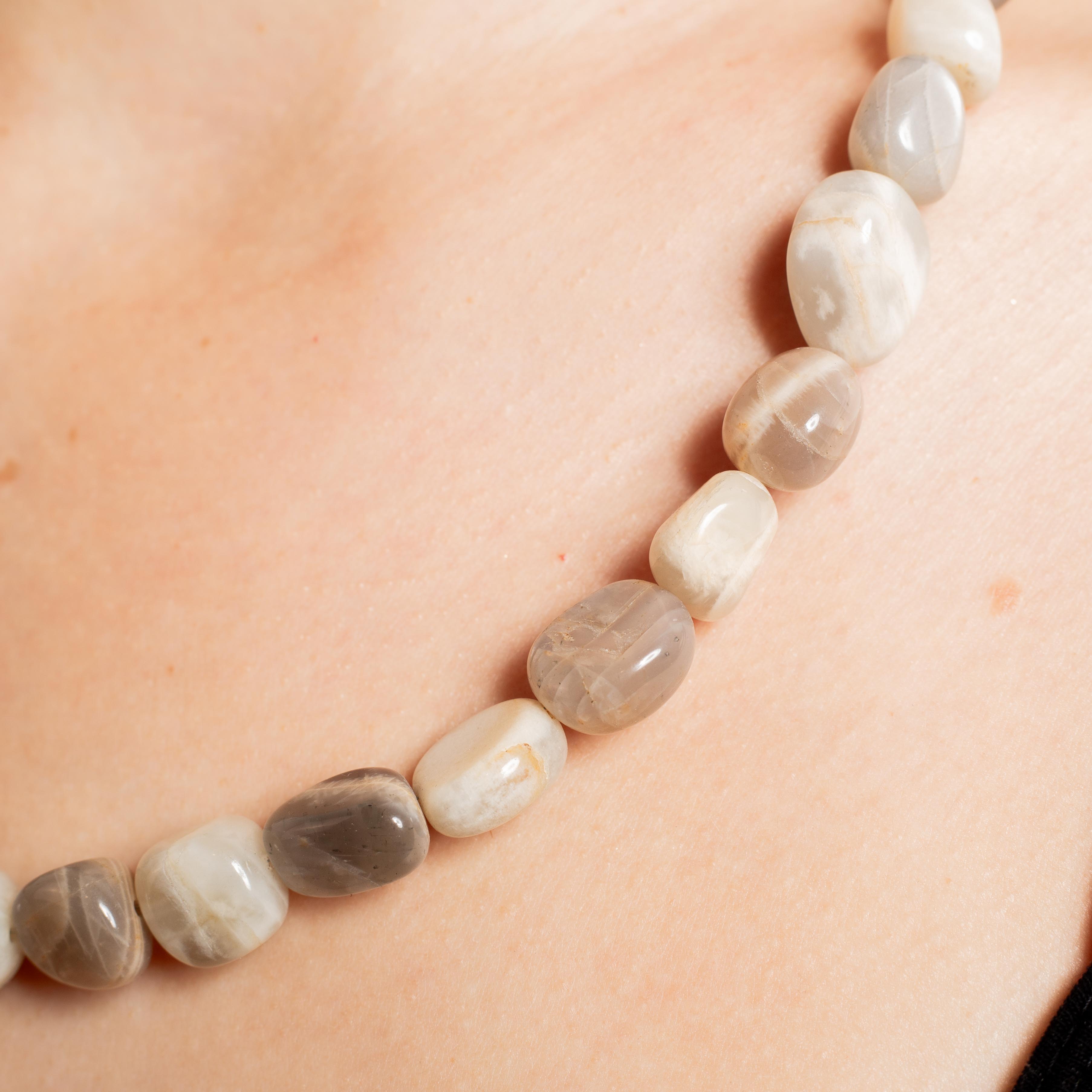 Moonstone Necklace - 53cm/1-2cm