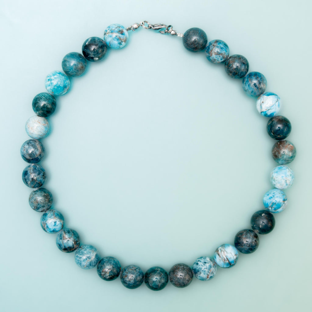 Apatite Necklace - 42cm/10mm