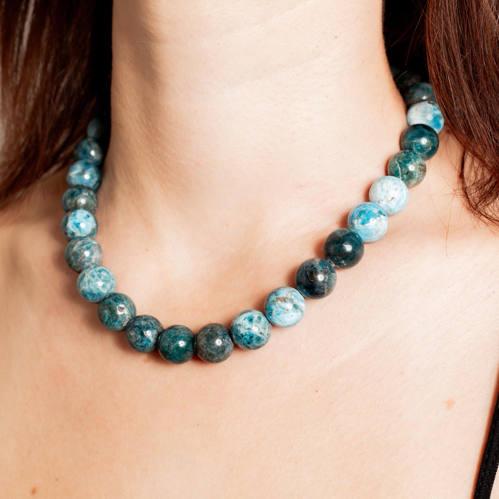 Apatite Necklace - 42cm/10mm