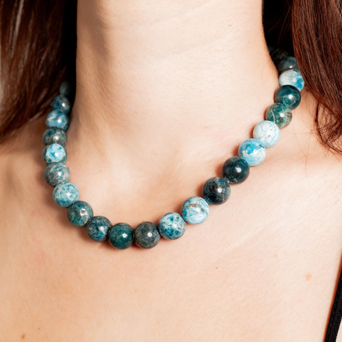 Apatite Necklace - 42cm/10mm