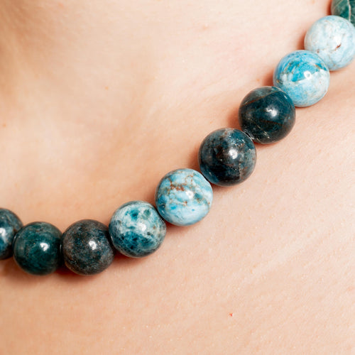 Apatite Necklace - 42cm/10mm