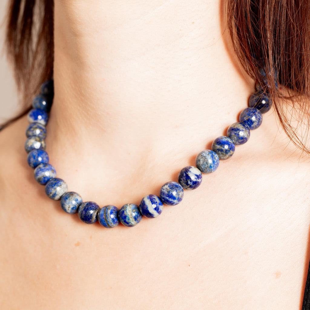 Lapis Lazuli Necklace - 42cm/11mm