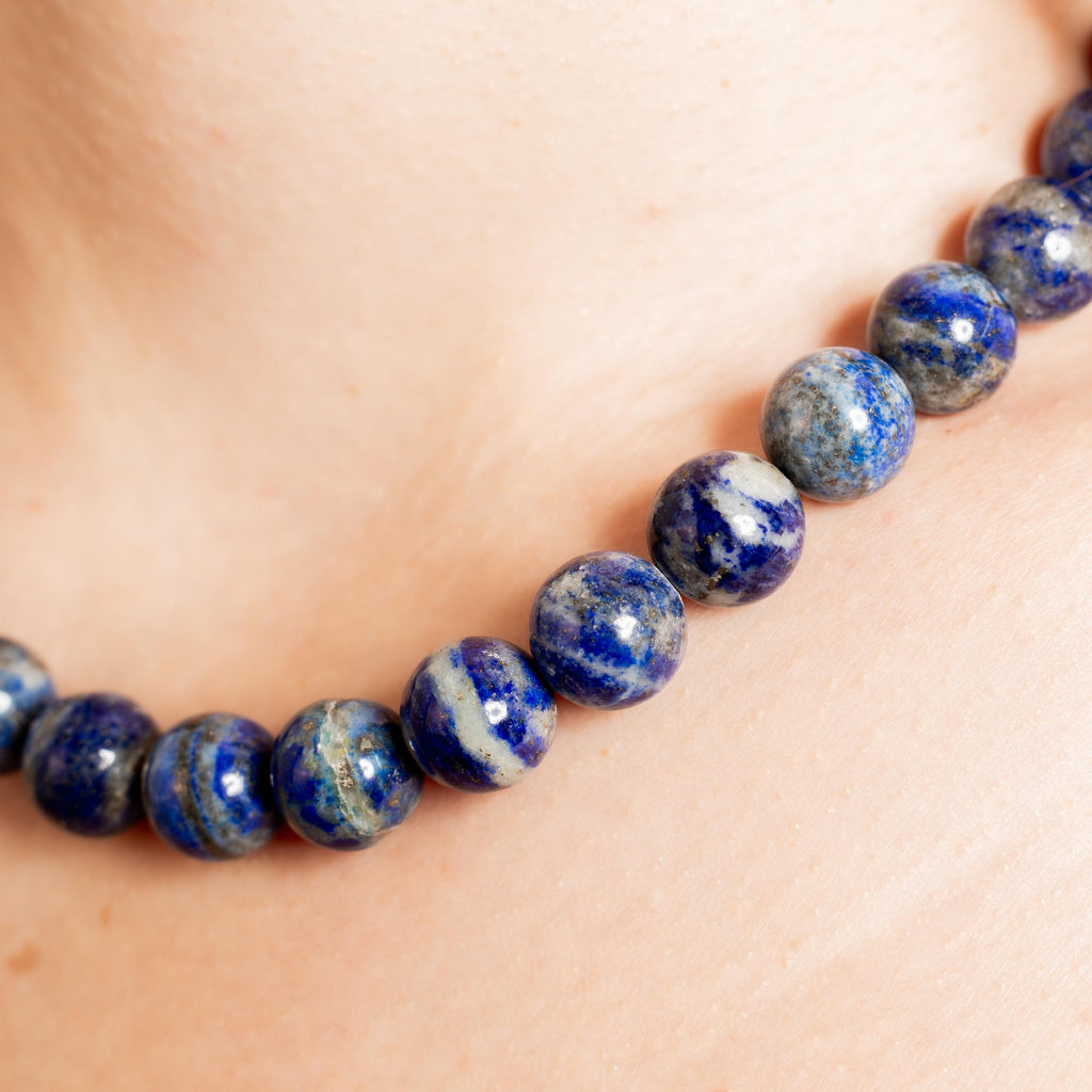 Lapis Lazuli Necklace - 42cm/11mm