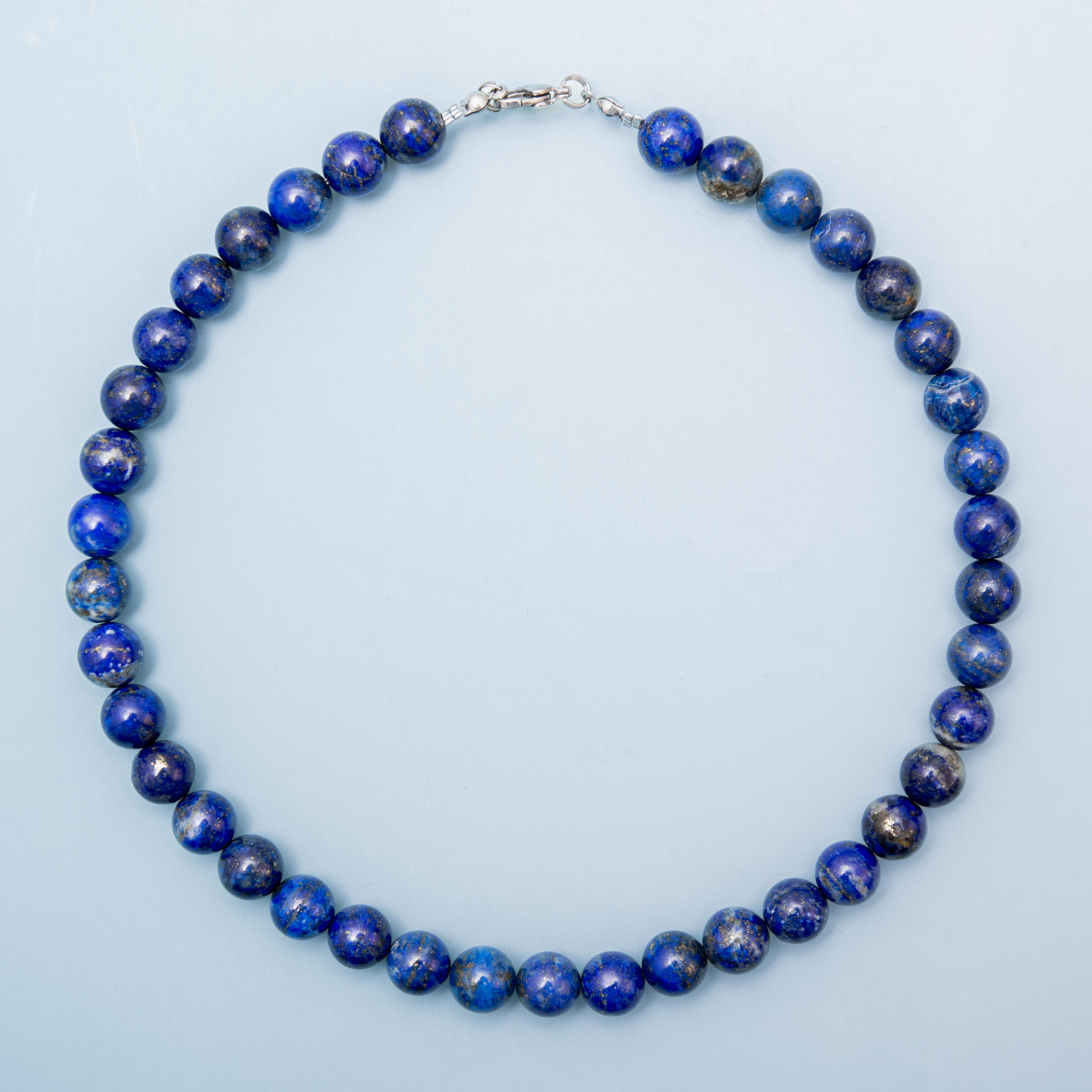 Lapis Lazuli Necklace - 42cm/10mm ("A")