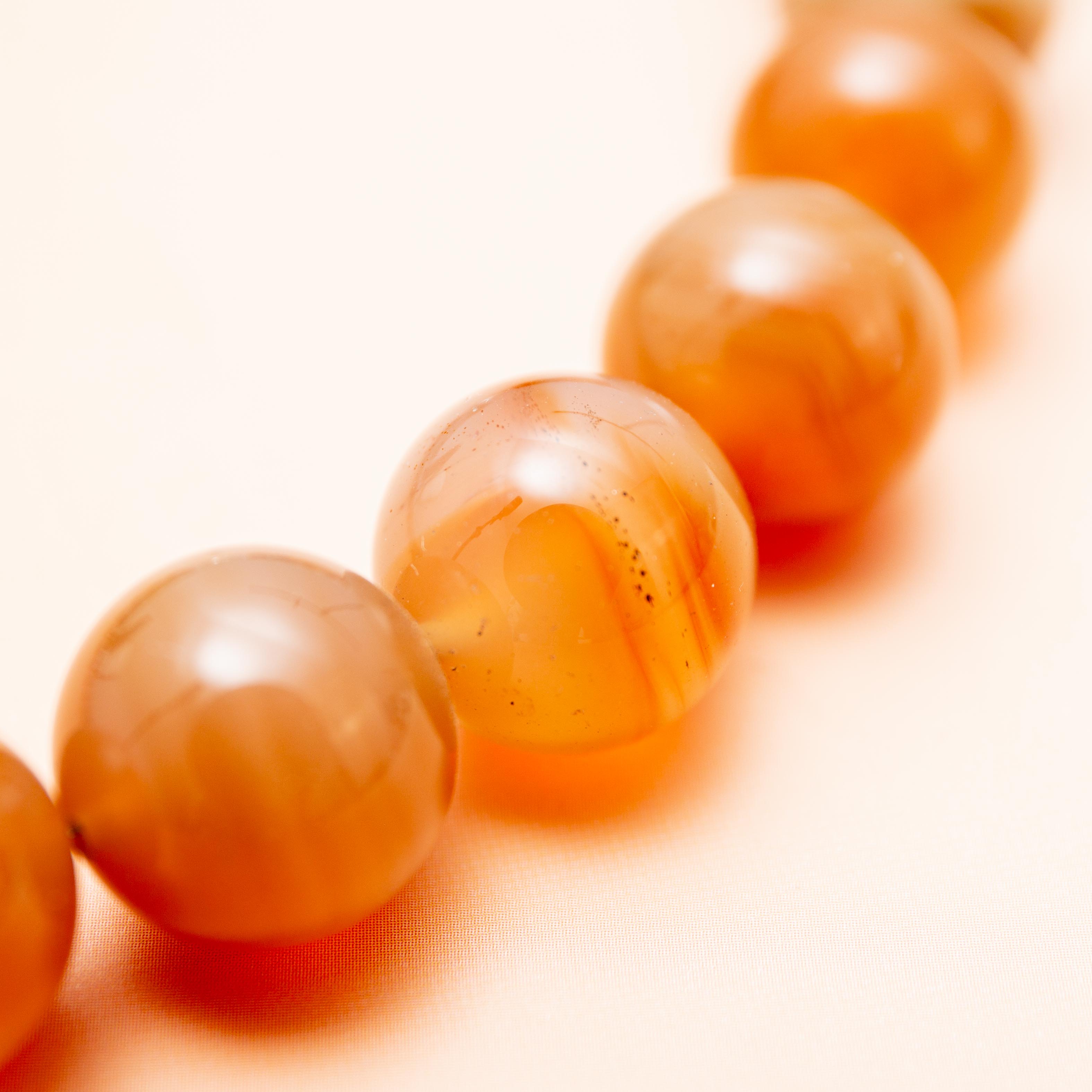 Agate Necklace - 45cm/12mm