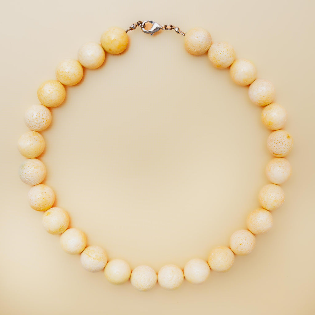 Coral Necklace - 45cm/15mm