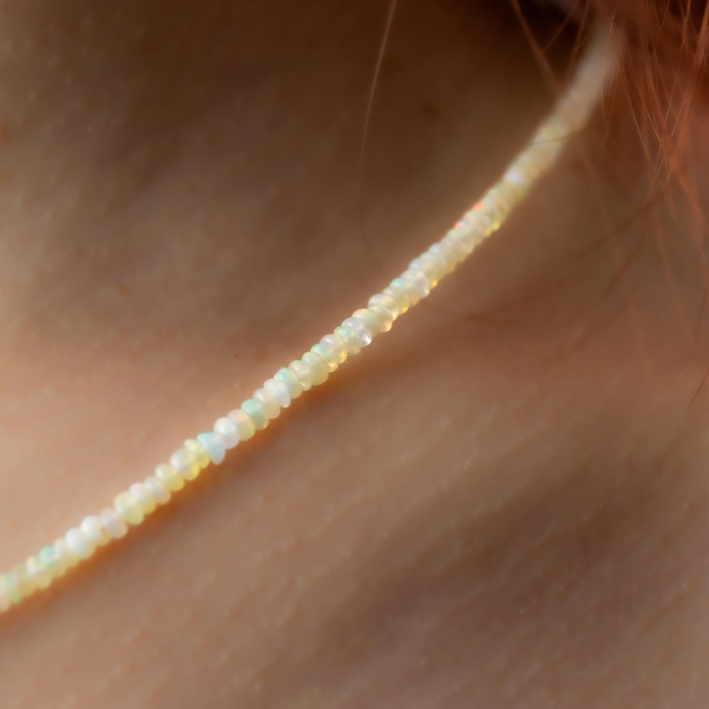 Noble Opal Necklace - 49cm/2-3mm