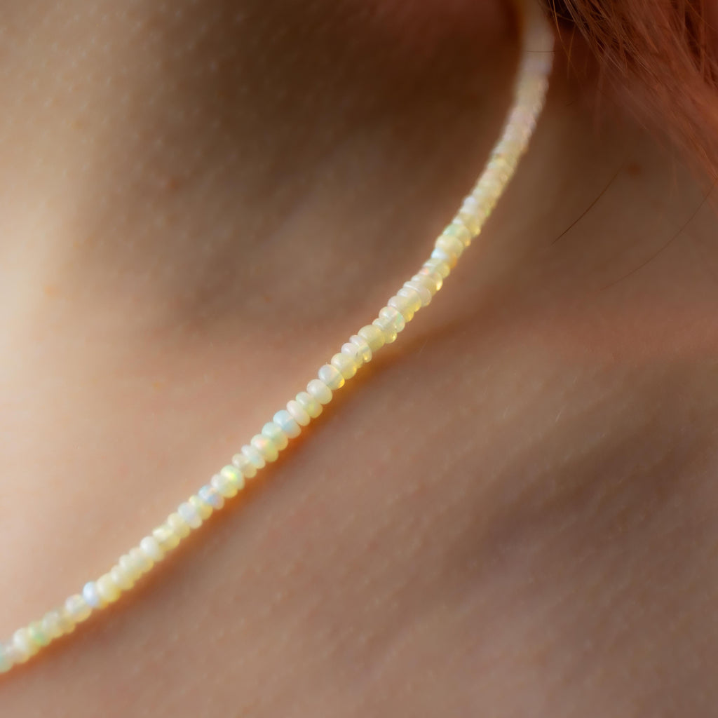 Noble Opal Necklace - 44cm/2-3cm