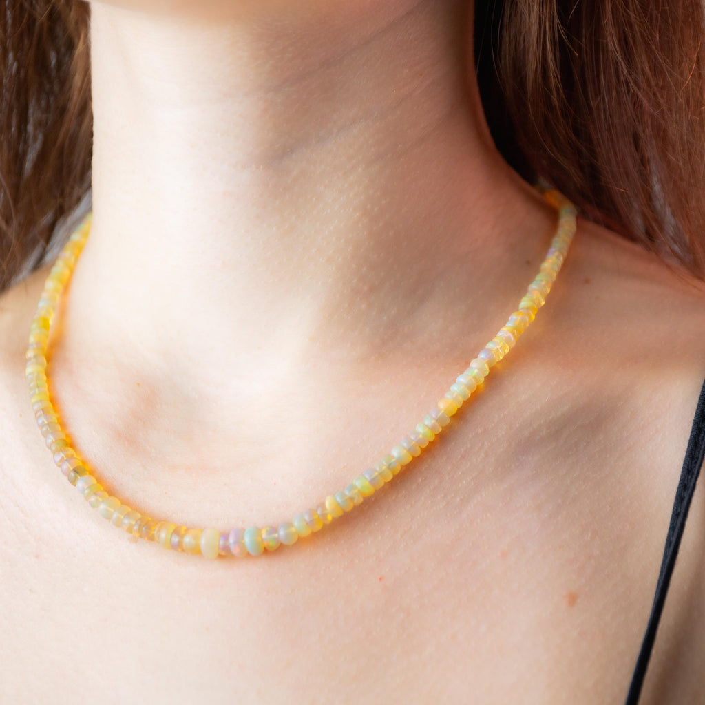 Noble Opal Necklace - 44-48cm/4-7mm