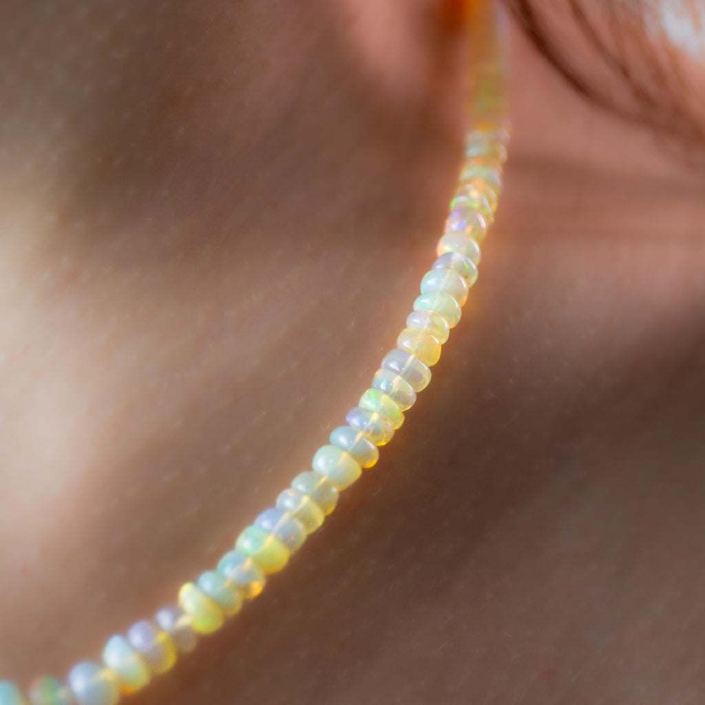 Noble Opal Necklace - 44-48cm/4-7mm