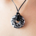 Pinolite Donut Pendant - 3cm